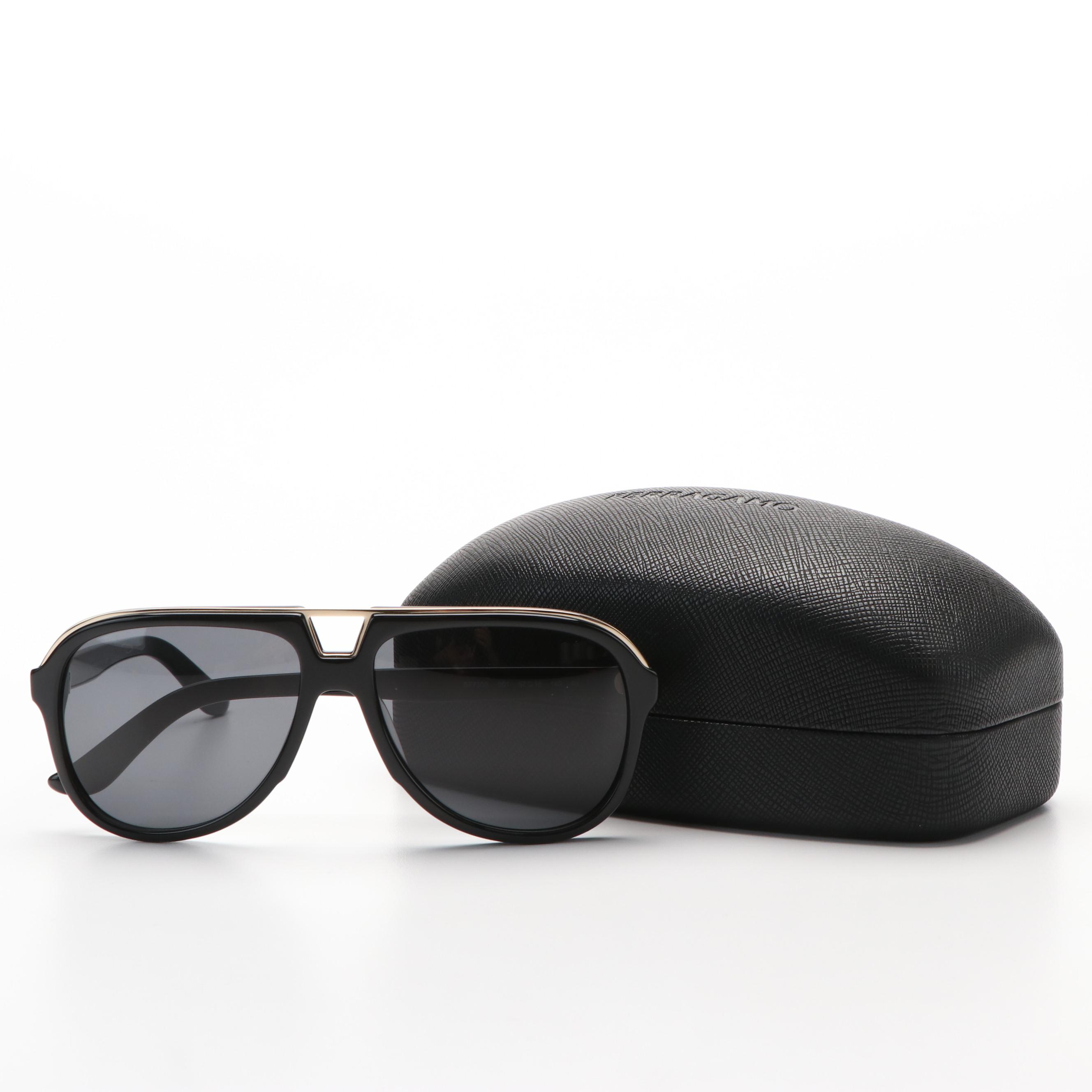 Salvatore Ferragamo  SF730S Aviator Sunglasses with Case