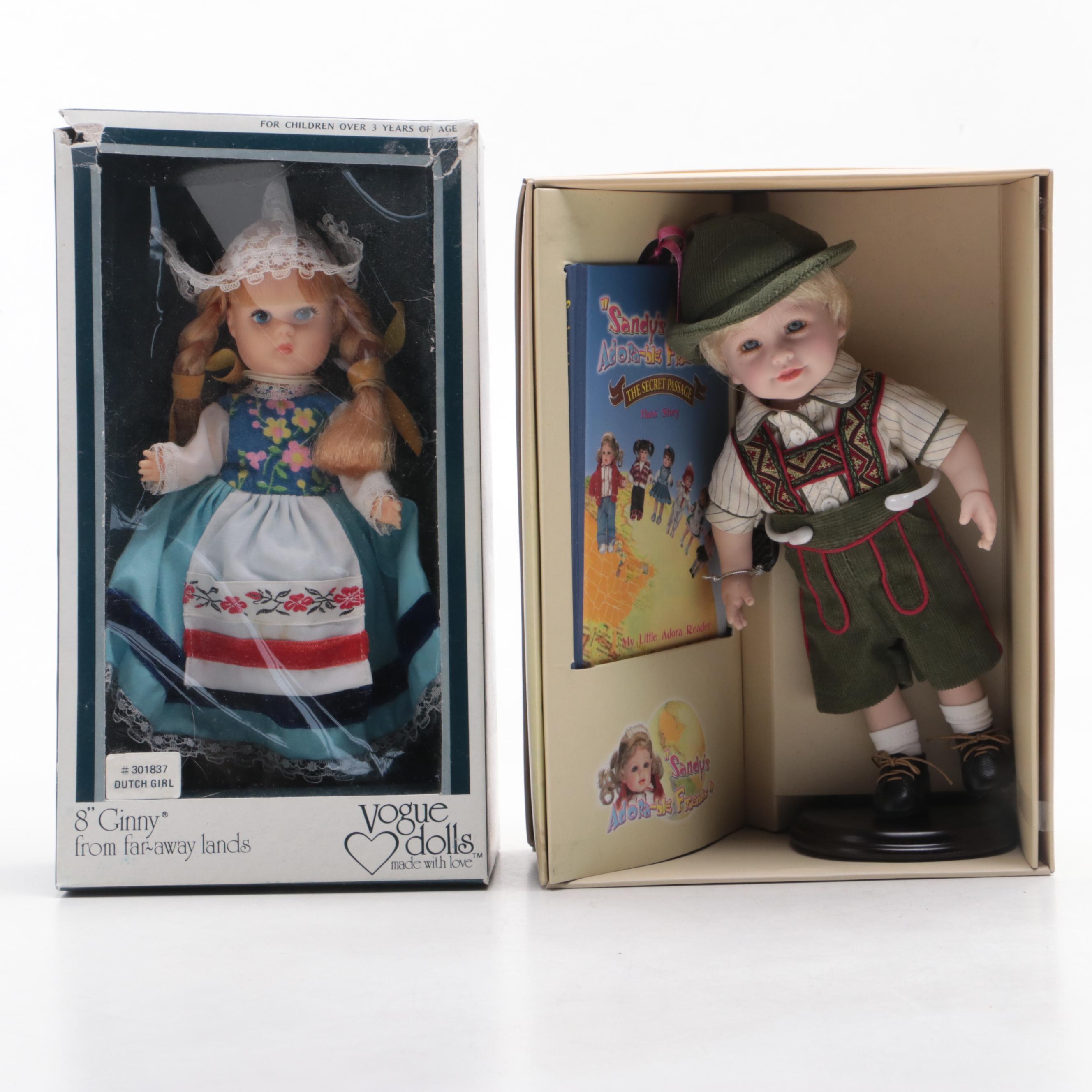 Dianna Effner "Snow White" Doll, Disney Dwarf Dolls, and Others