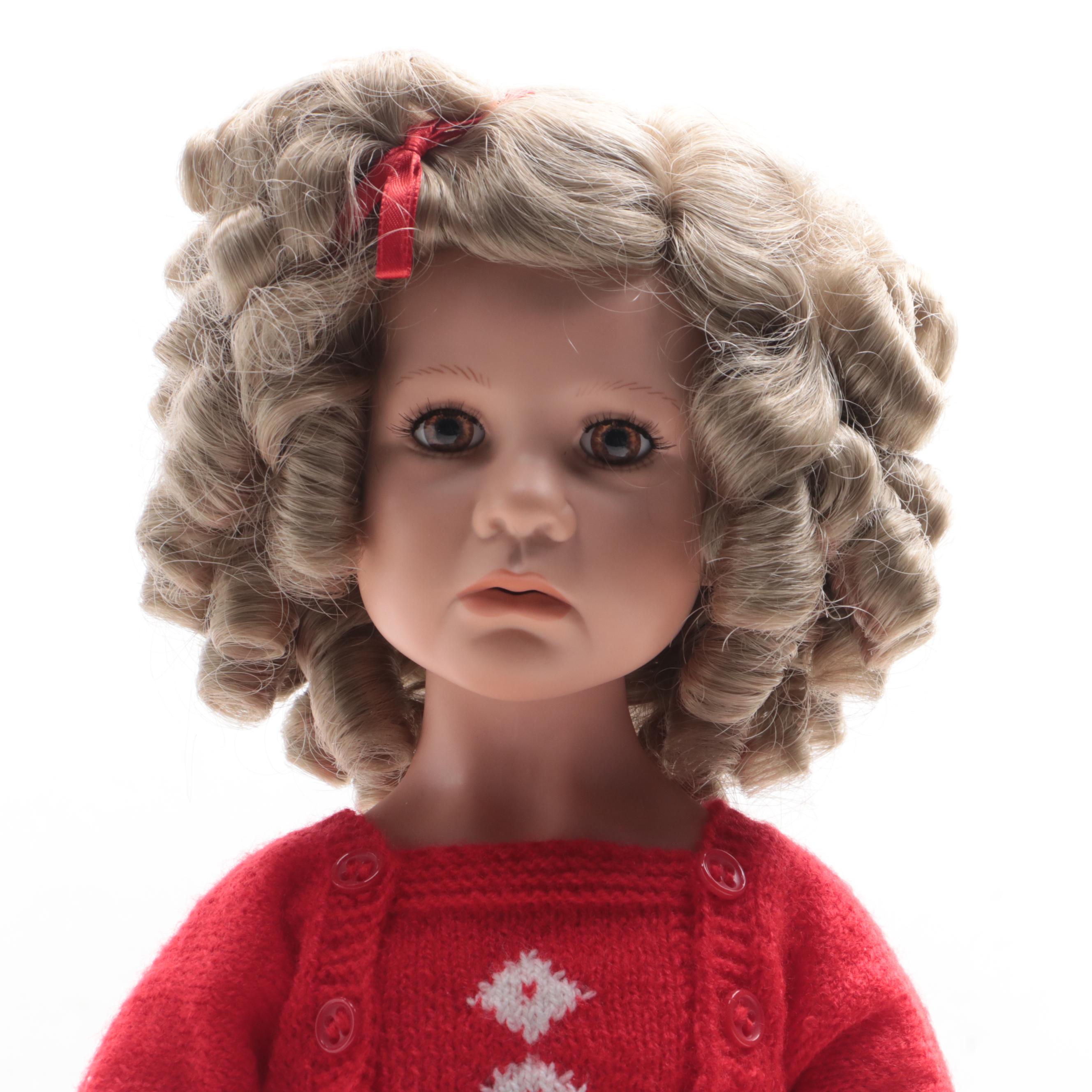 Good-Krüger "Curly Top" Limited Edition Vinyl Doll with Accessories