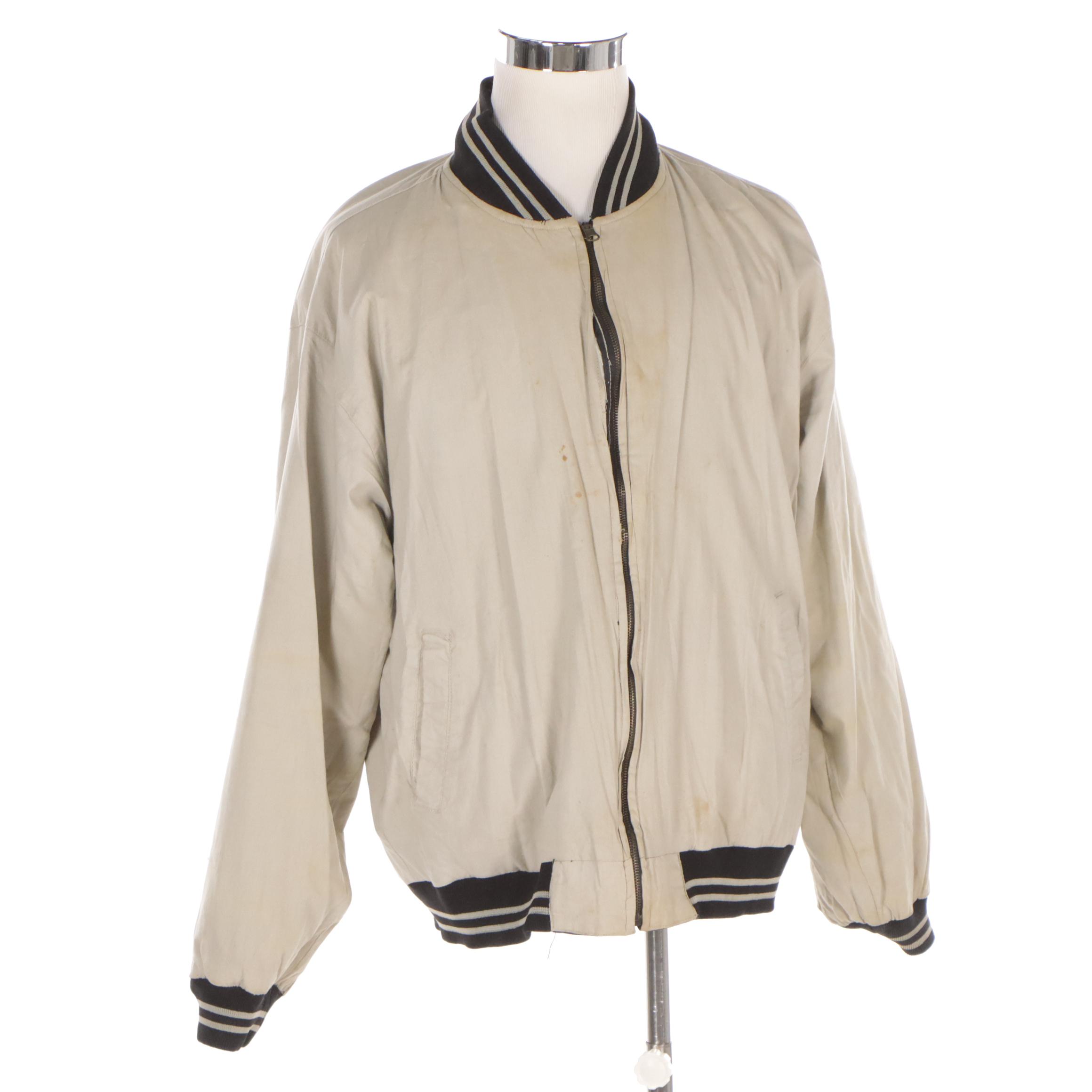 MLB 1919 Chicago White Sox Reversible Jacket from Mirage with Fitted Ball Cap