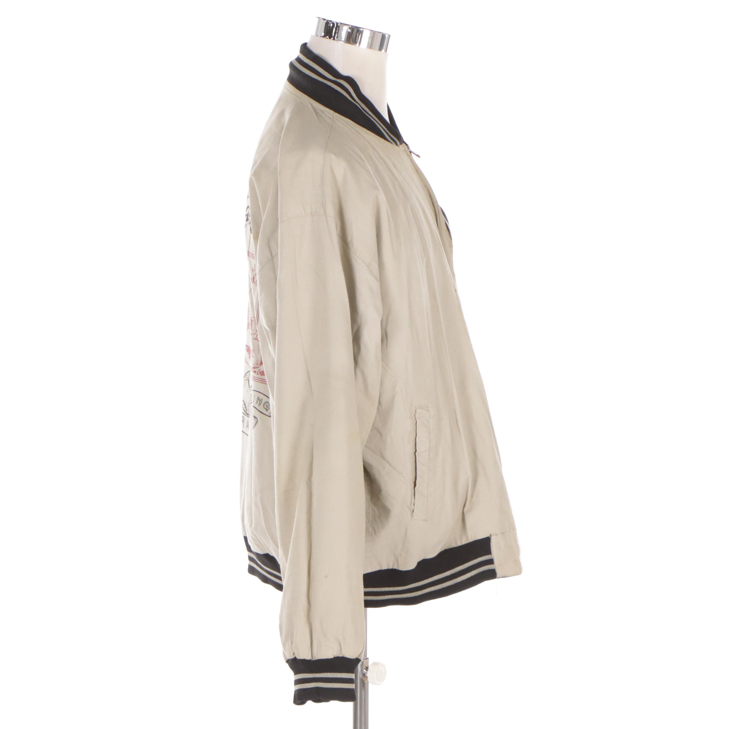 MLB 1919 Chicago White Sox Reversible Jacket from Mirage with Fitted Ball Cap