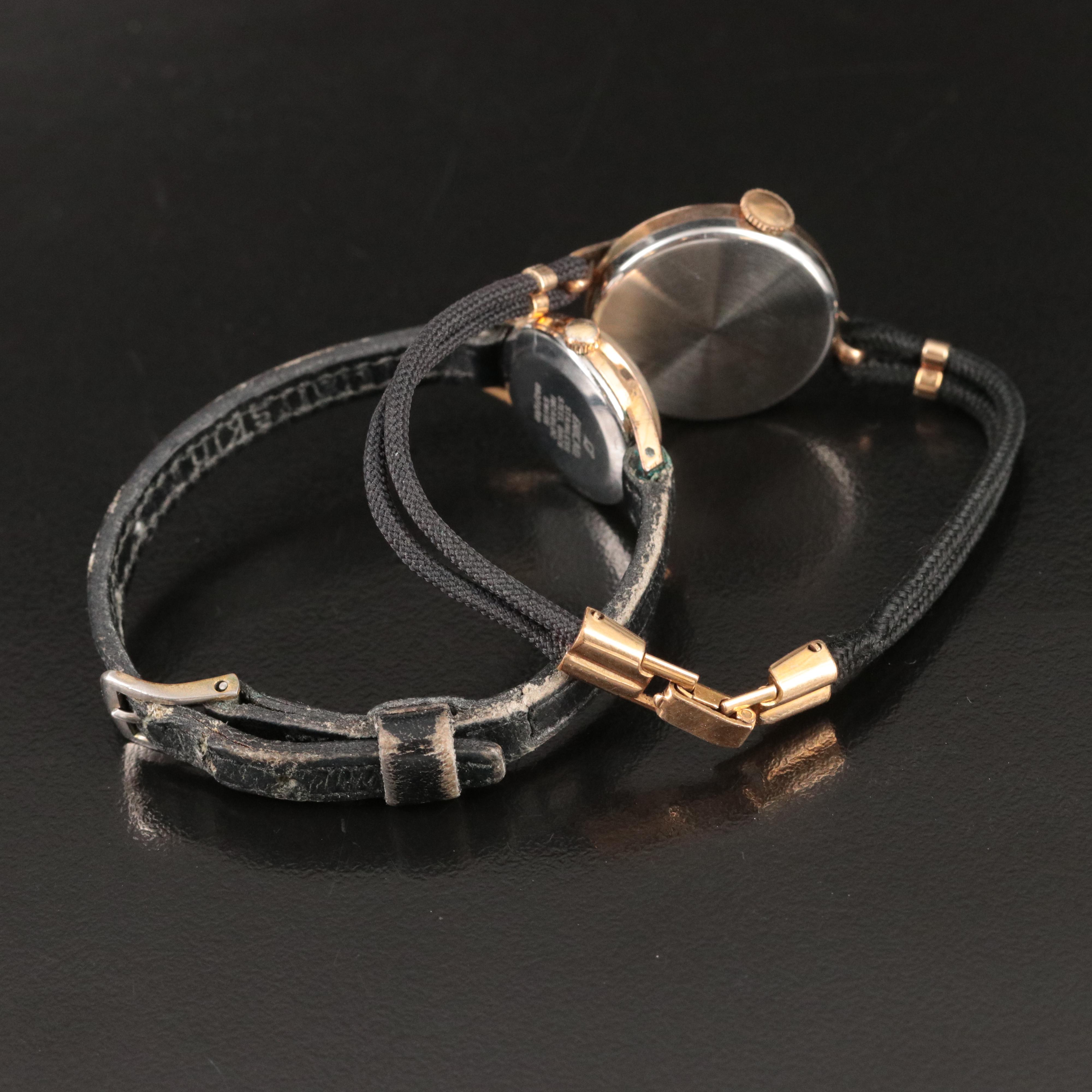 Vintage Birks and Enicar Stem Wind Watches