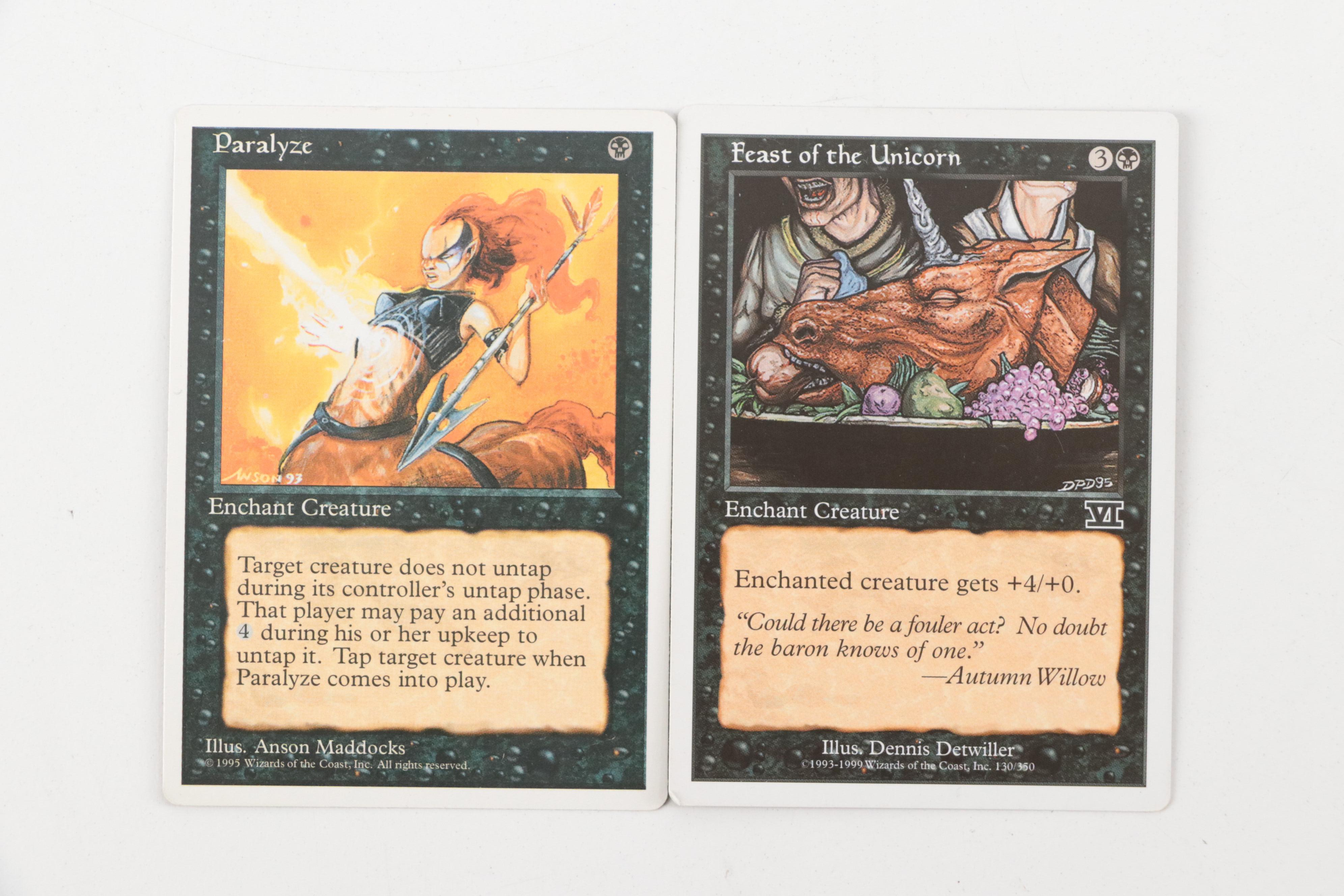 Magic: The Gathering Trading Cards with Storage Boxes, 1990s–2020s