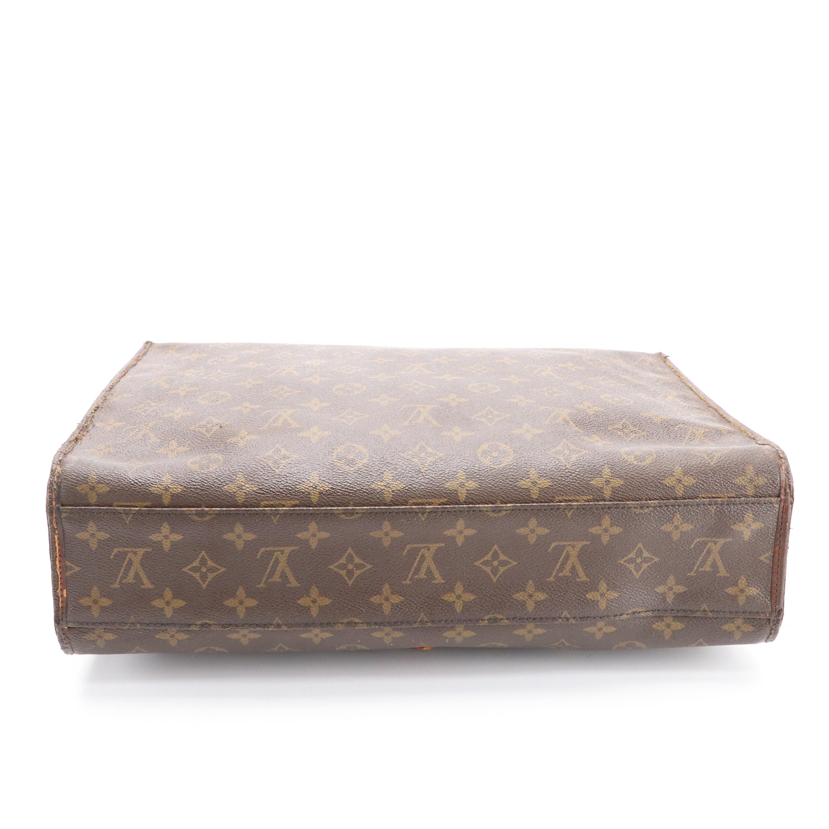 Louis Vuitton Beverly Top Handle Satchel in Monogram Canvas and Leather