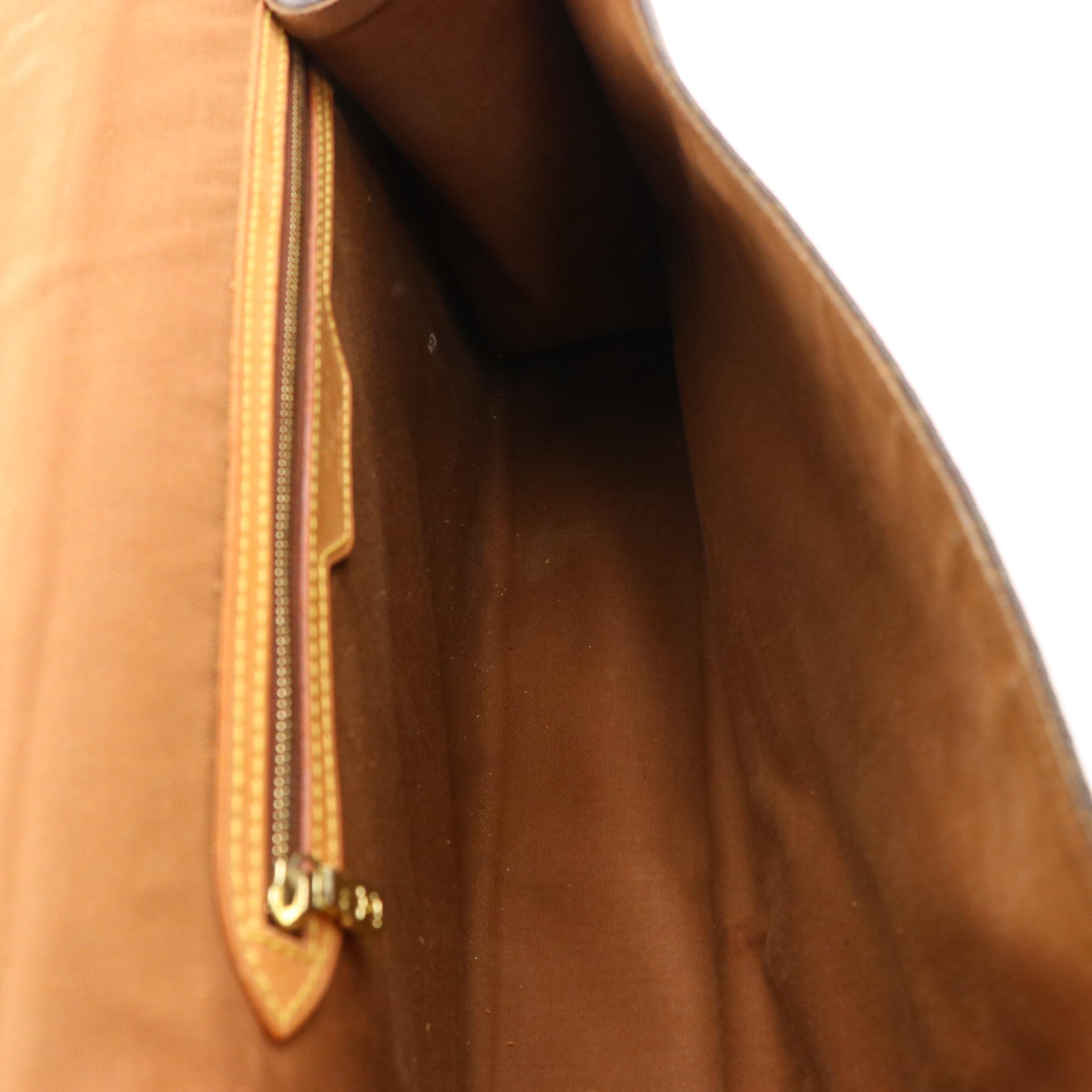 Louis Vuitton Beverly Top Handle Satchel in Monogram Canvas and Leather