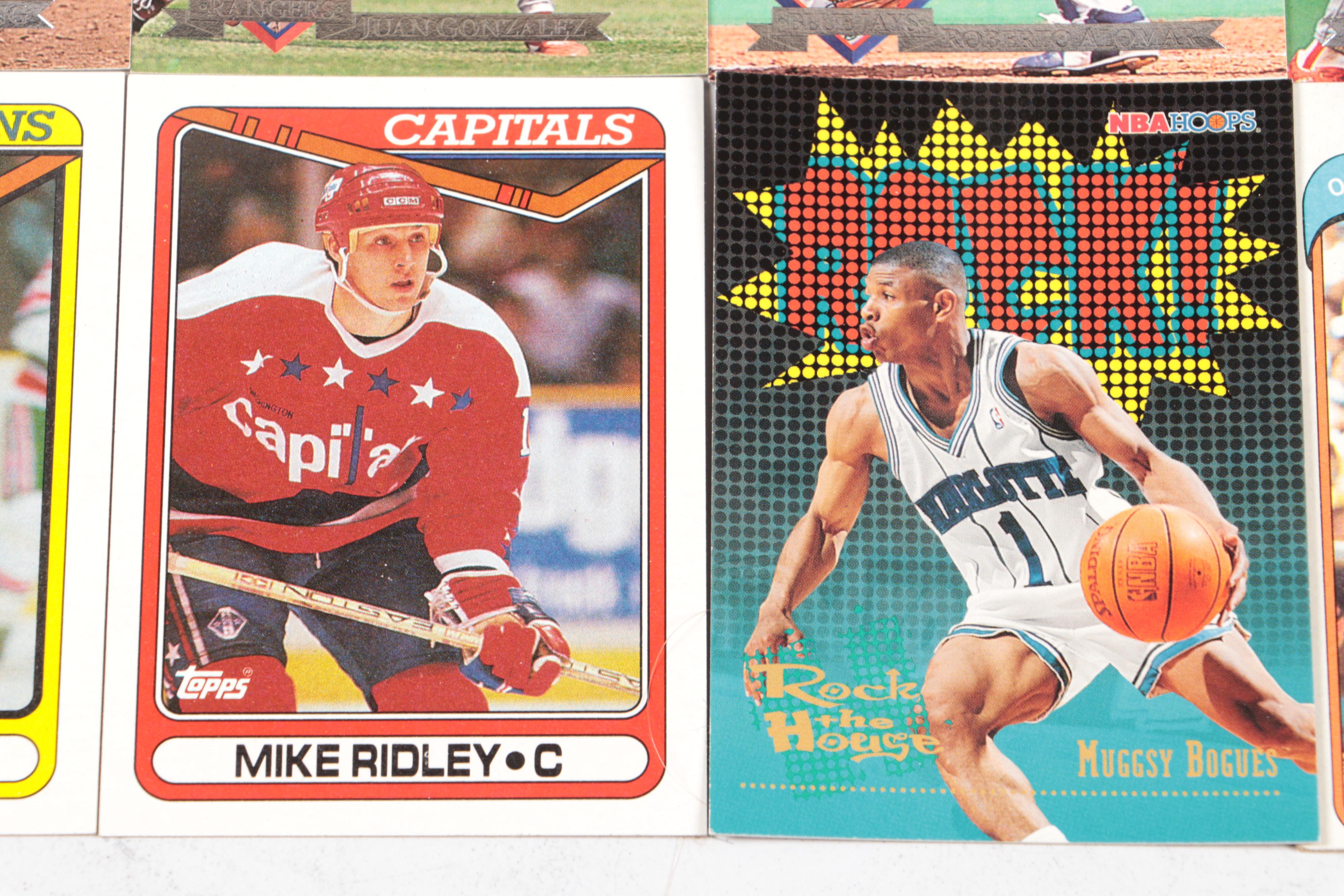 Topps with Other Sports Cards Featuring Reggie Jackson and More, 1980s-2010s