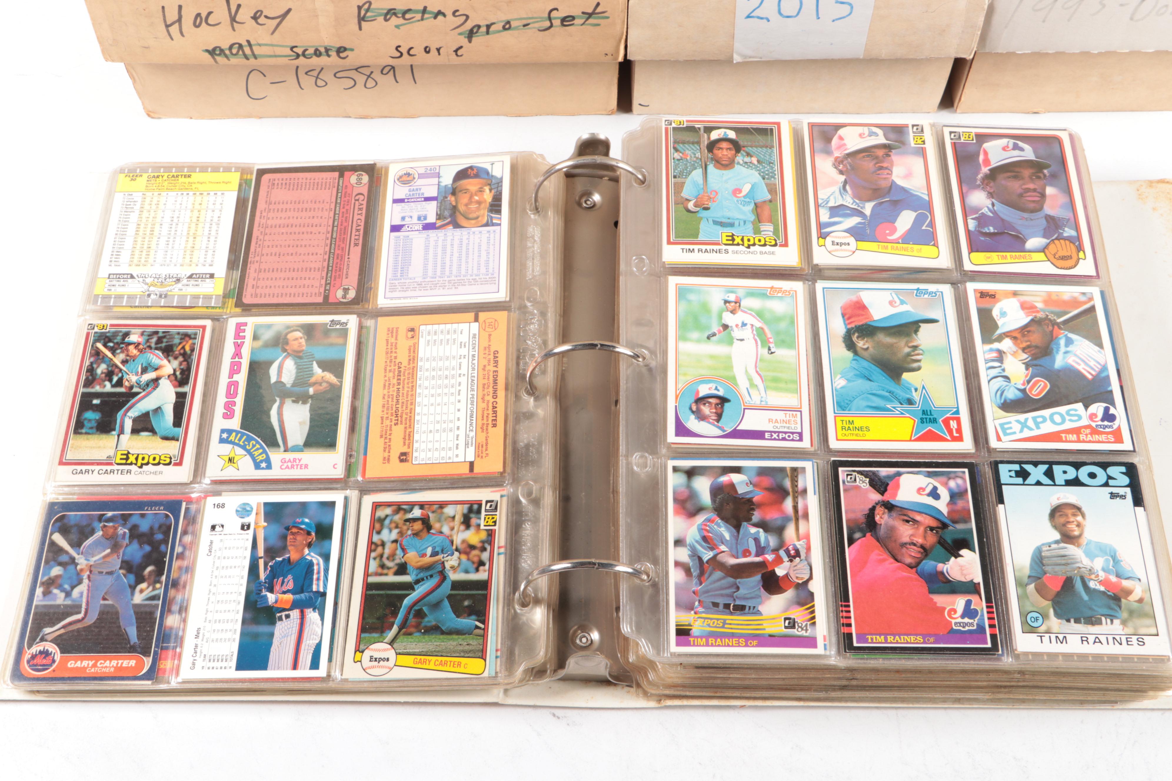 Topps with Other Sports Cards Featuring Reggie Jackson and More, 1980s-2010s