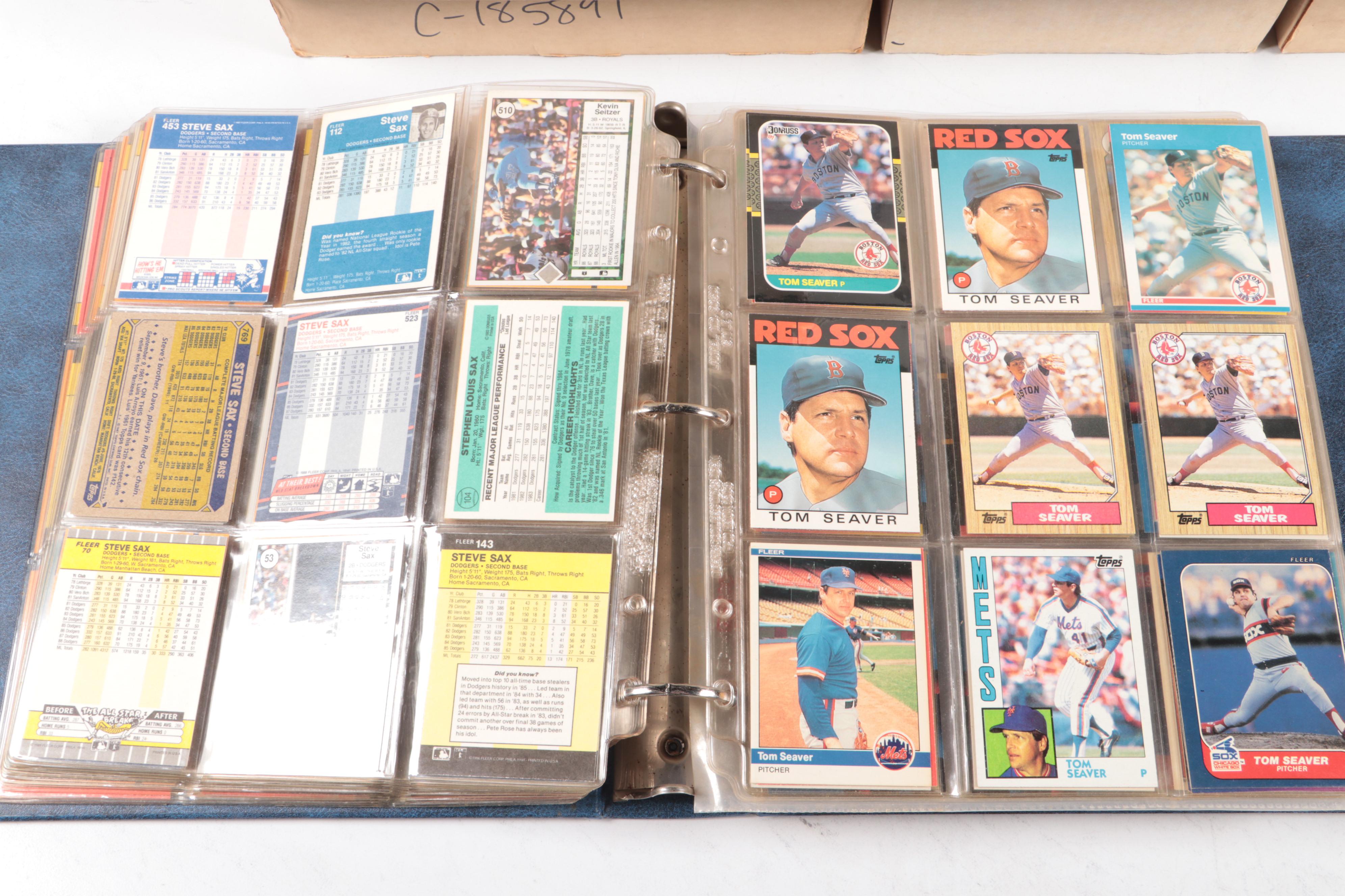 Topps with Other Sports Cards Featuring Reggie Jackson and More, 1980s-2010s