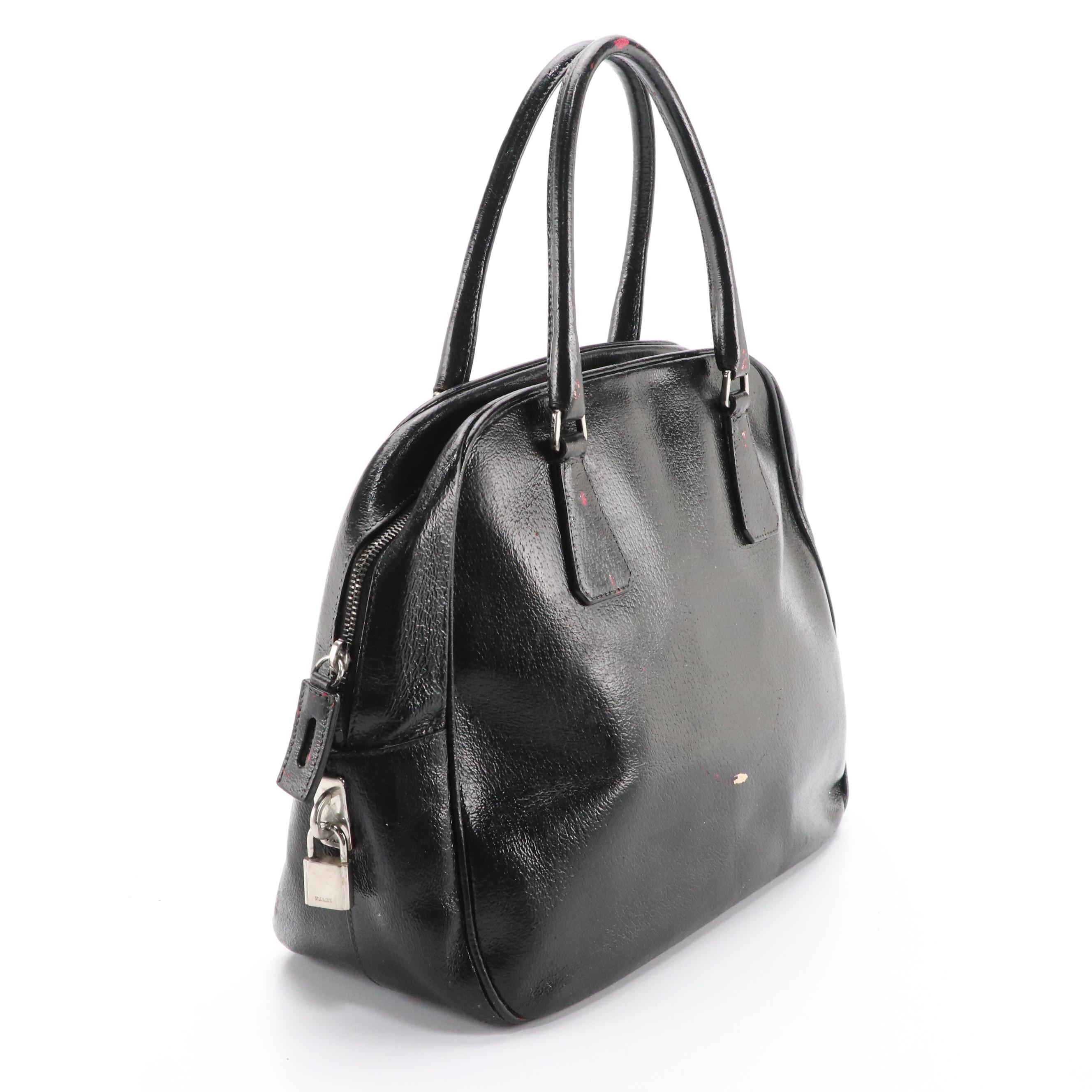 Prada Modified Leather Handbag