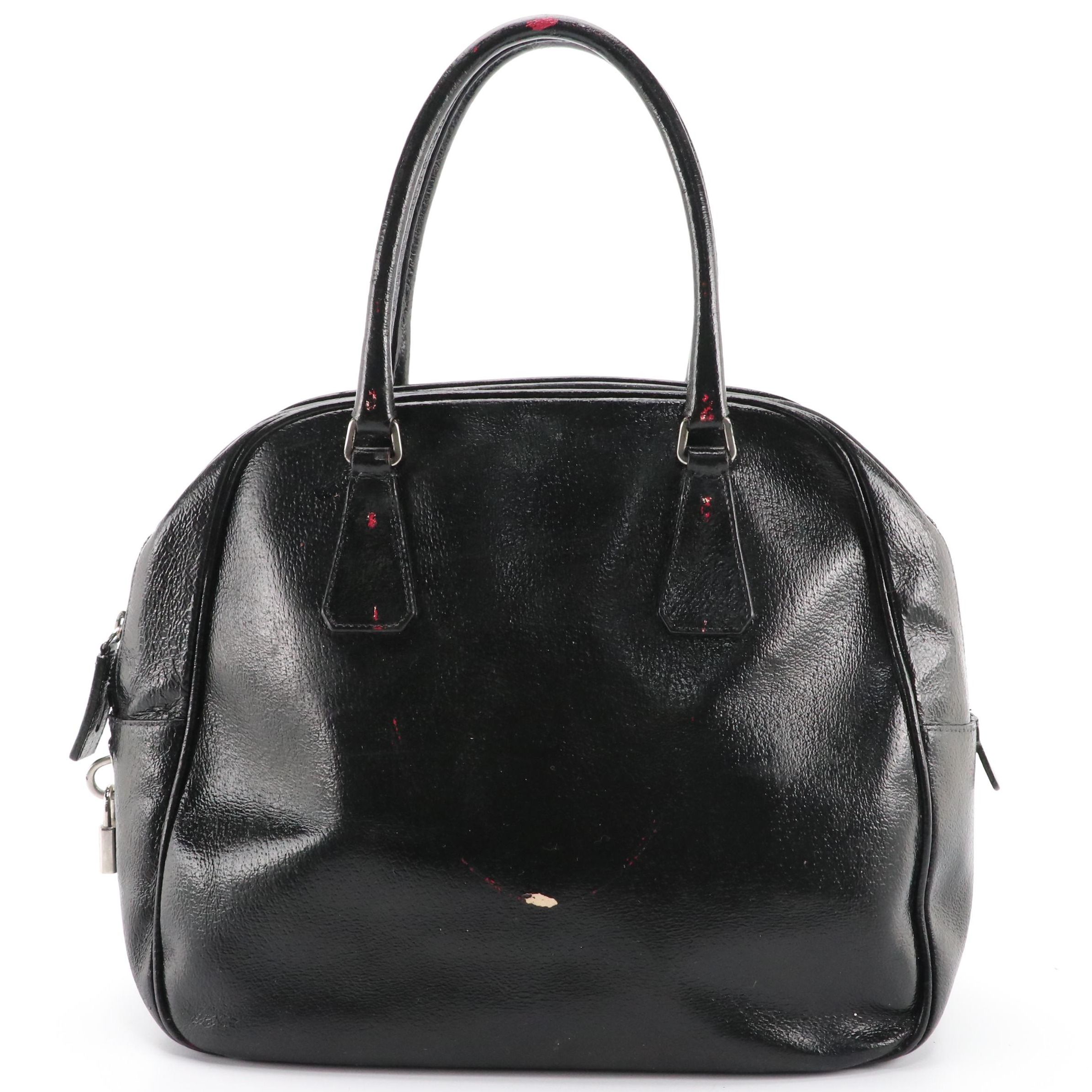 Prada Modified Leather Handbag