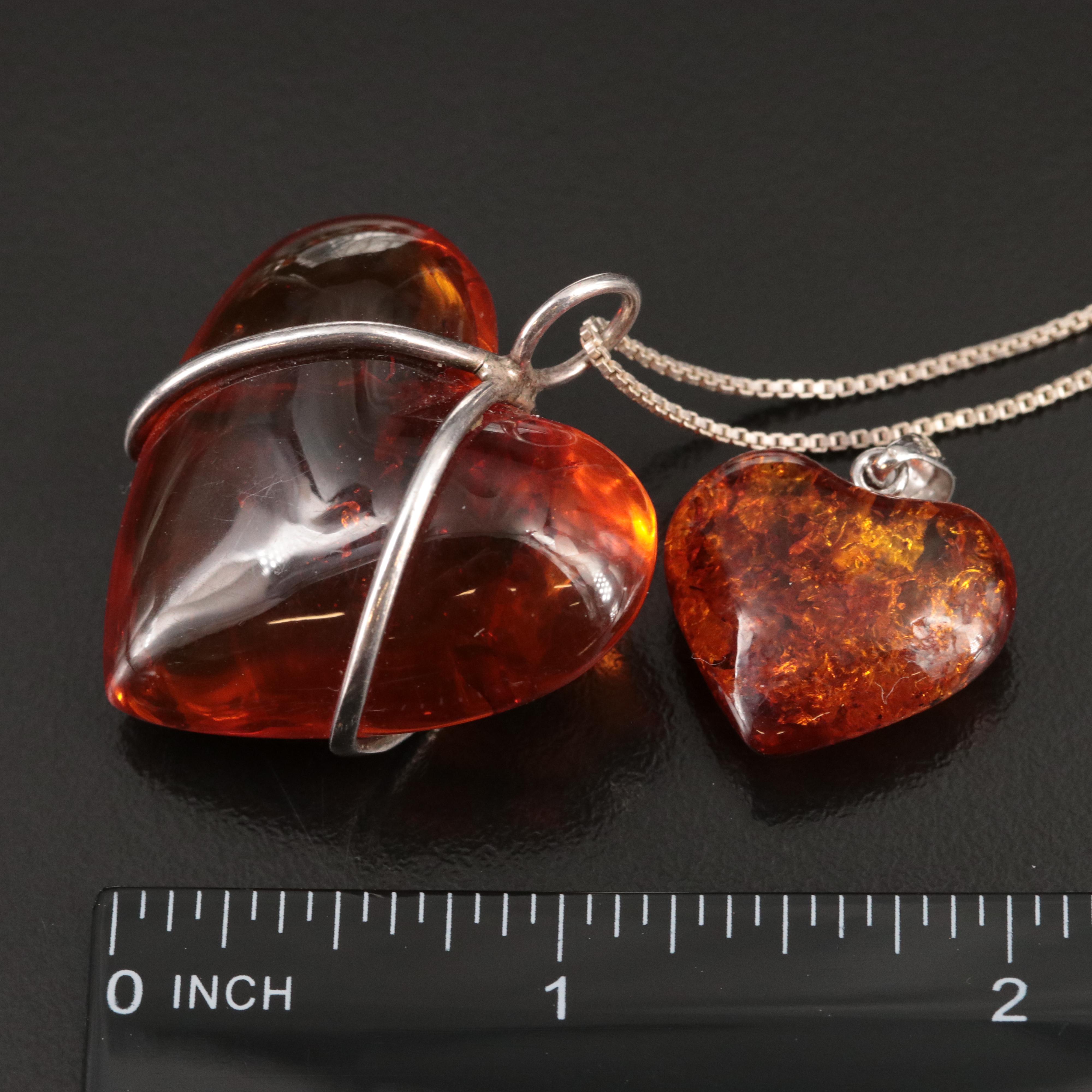 Sterling Amber Jewelry Collection