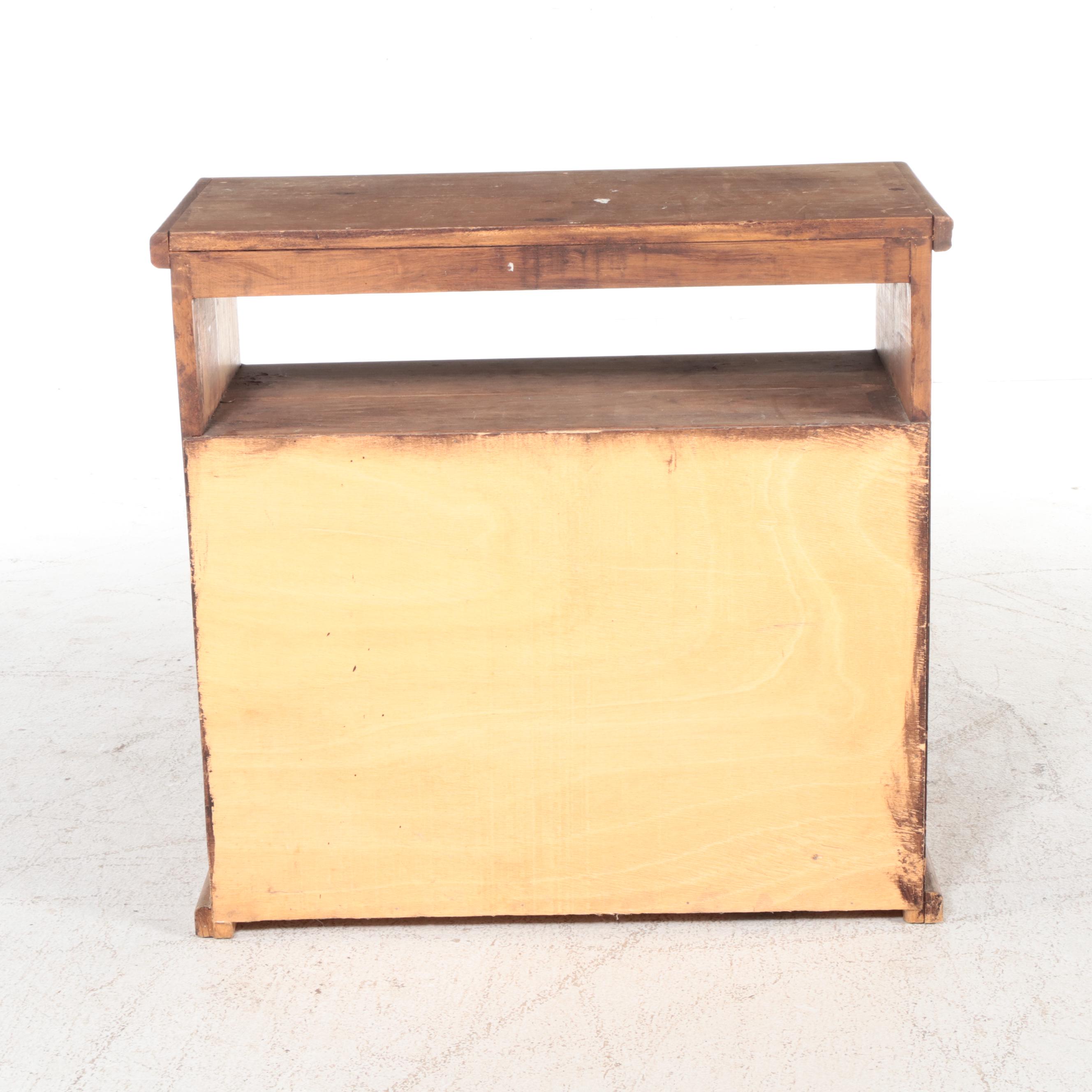 Spanish Colonial Style Pine Television Stand