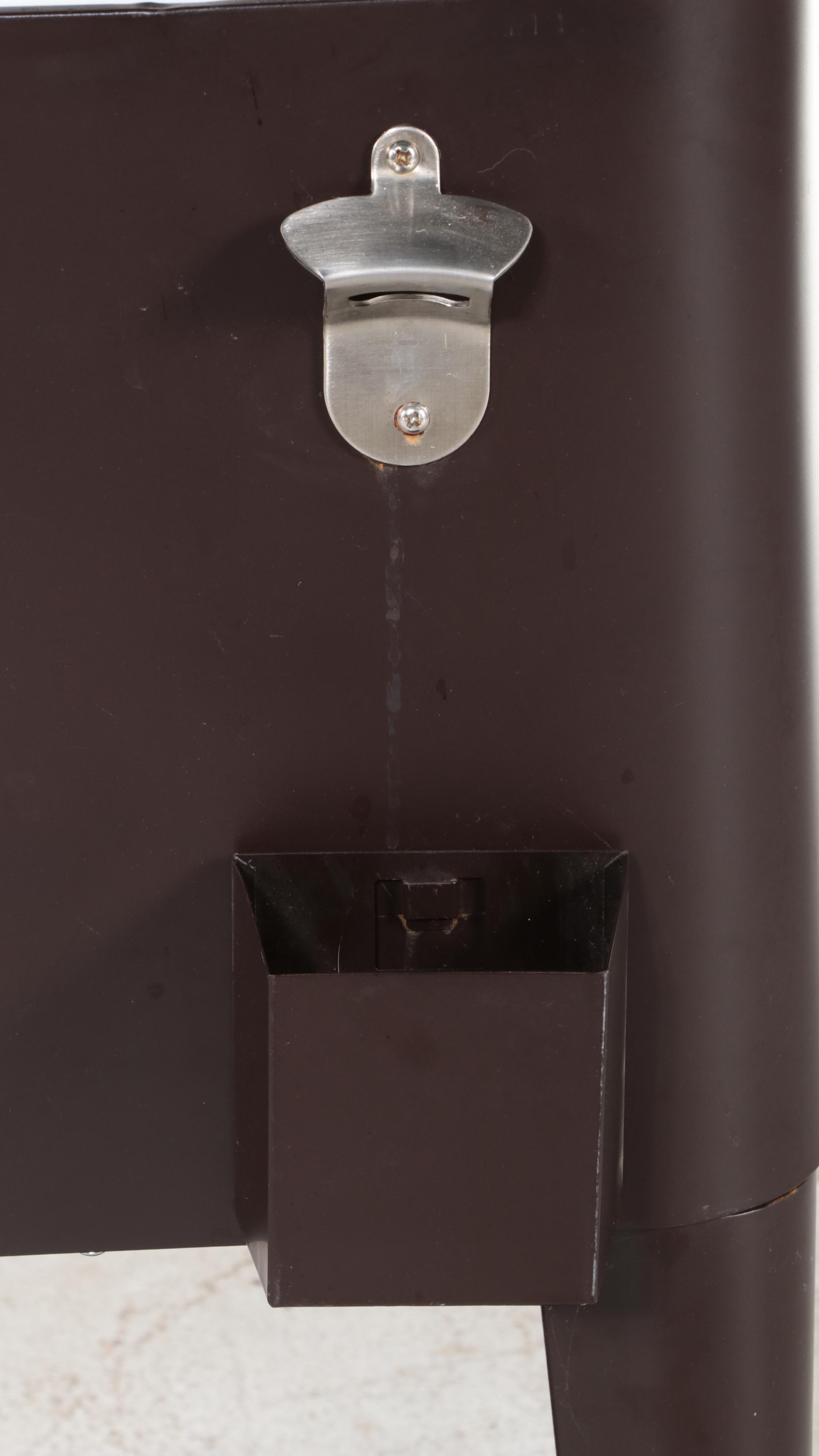 Contemporary Rolling Cooler Cart