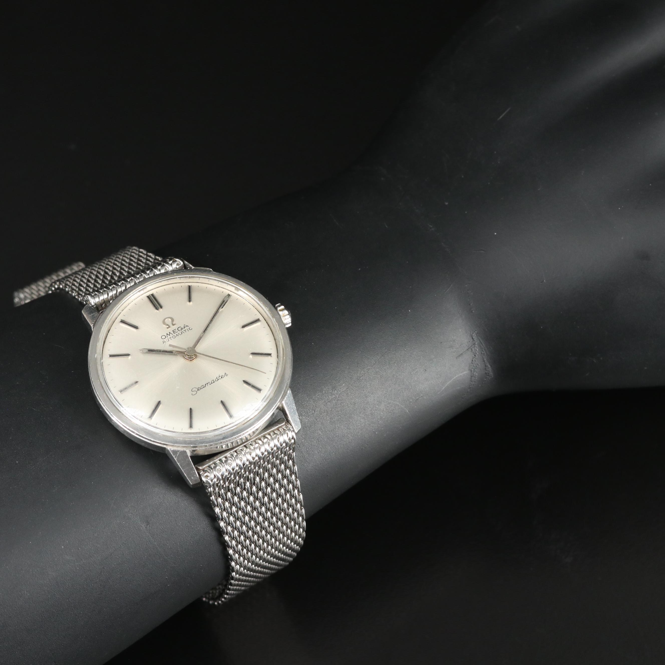 1965 Omega Seamaster Automatic Milanese Bracelet Watch
