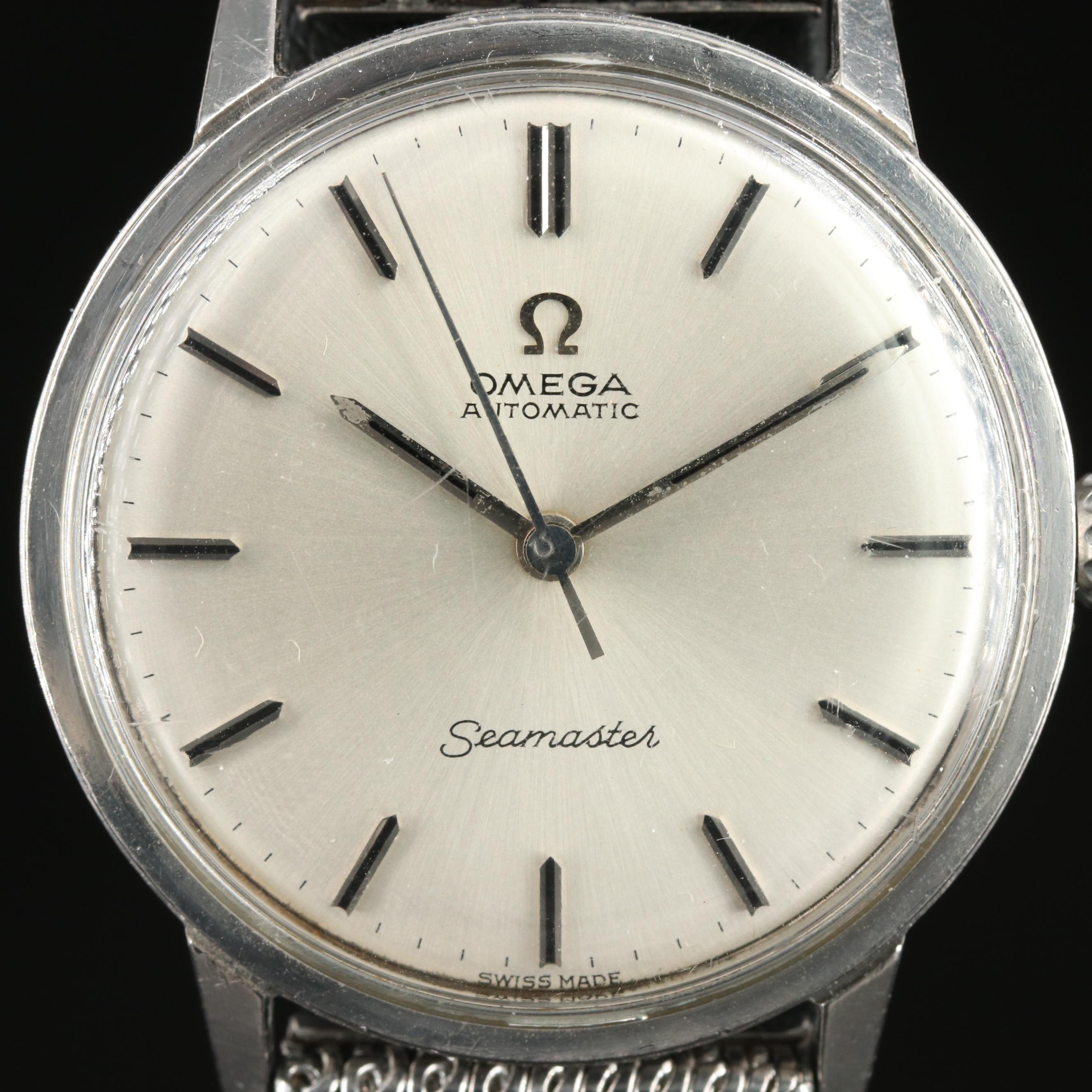1965 Omega Seamaster Automatic Milanese Bracelet Watch