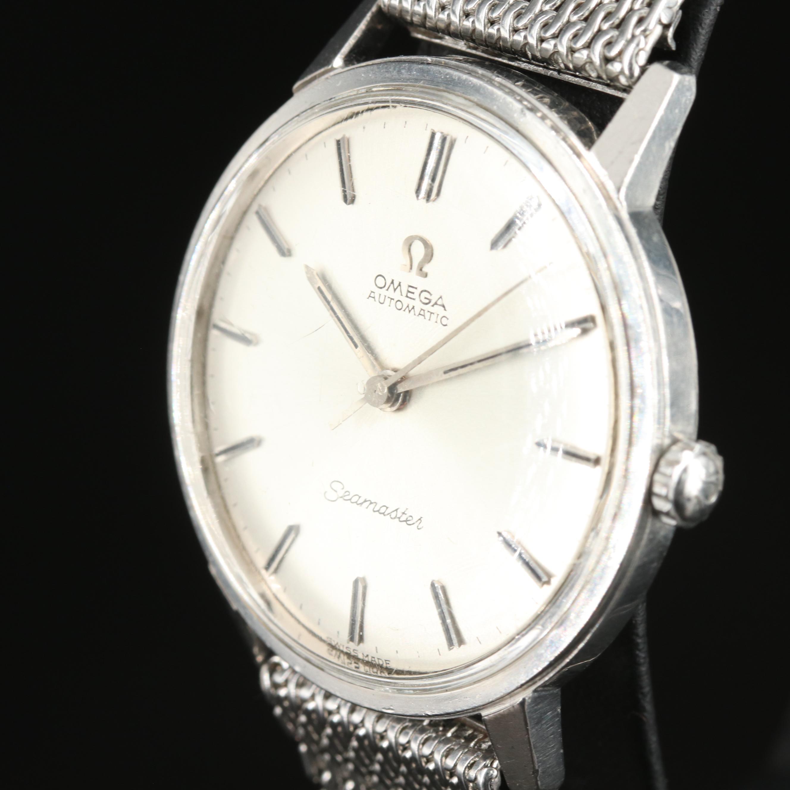 1965 Omega Seamaster Automatic Milanese Bracelet Watch