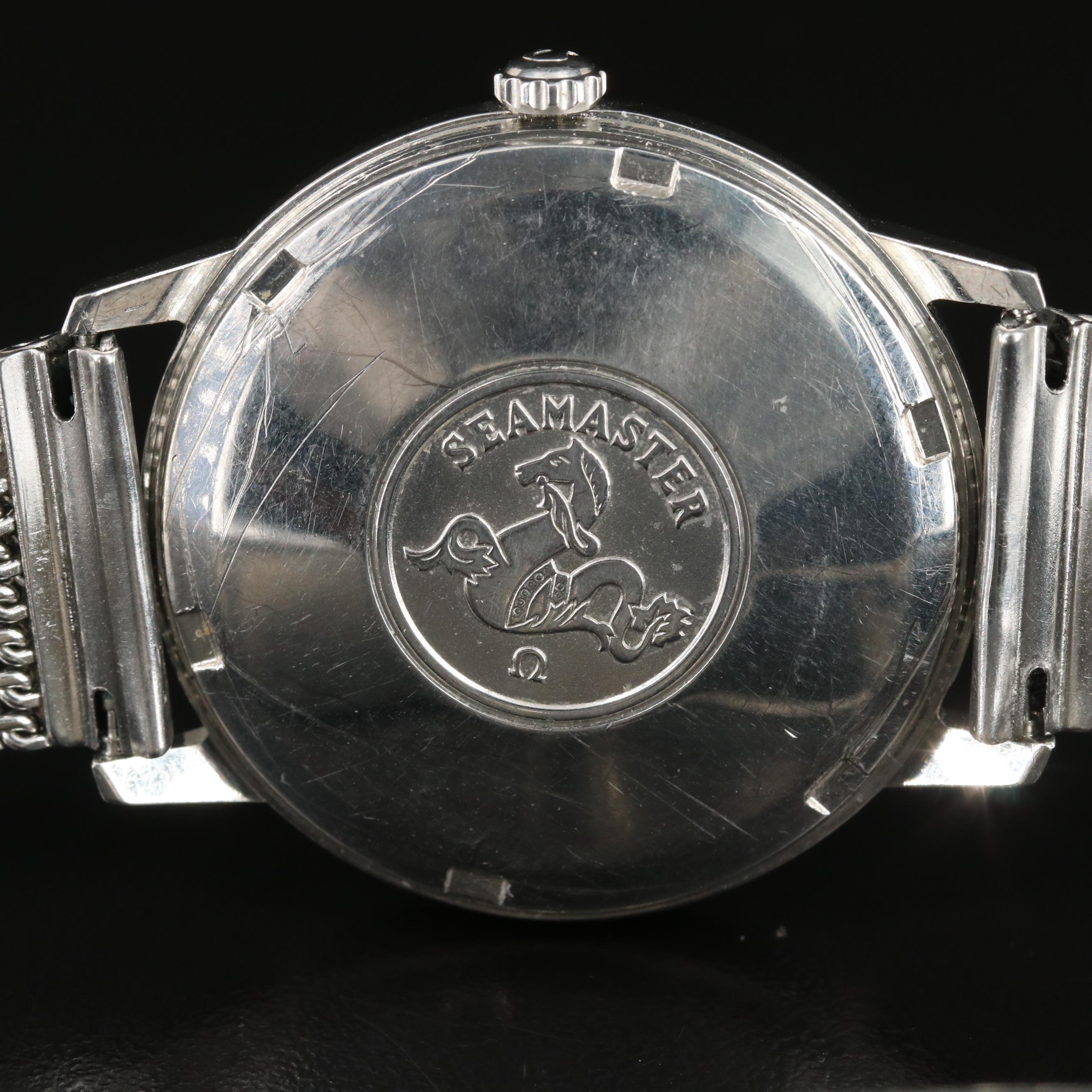 1965 Omega Seamaster Automatic Milanese Bracelet Watch