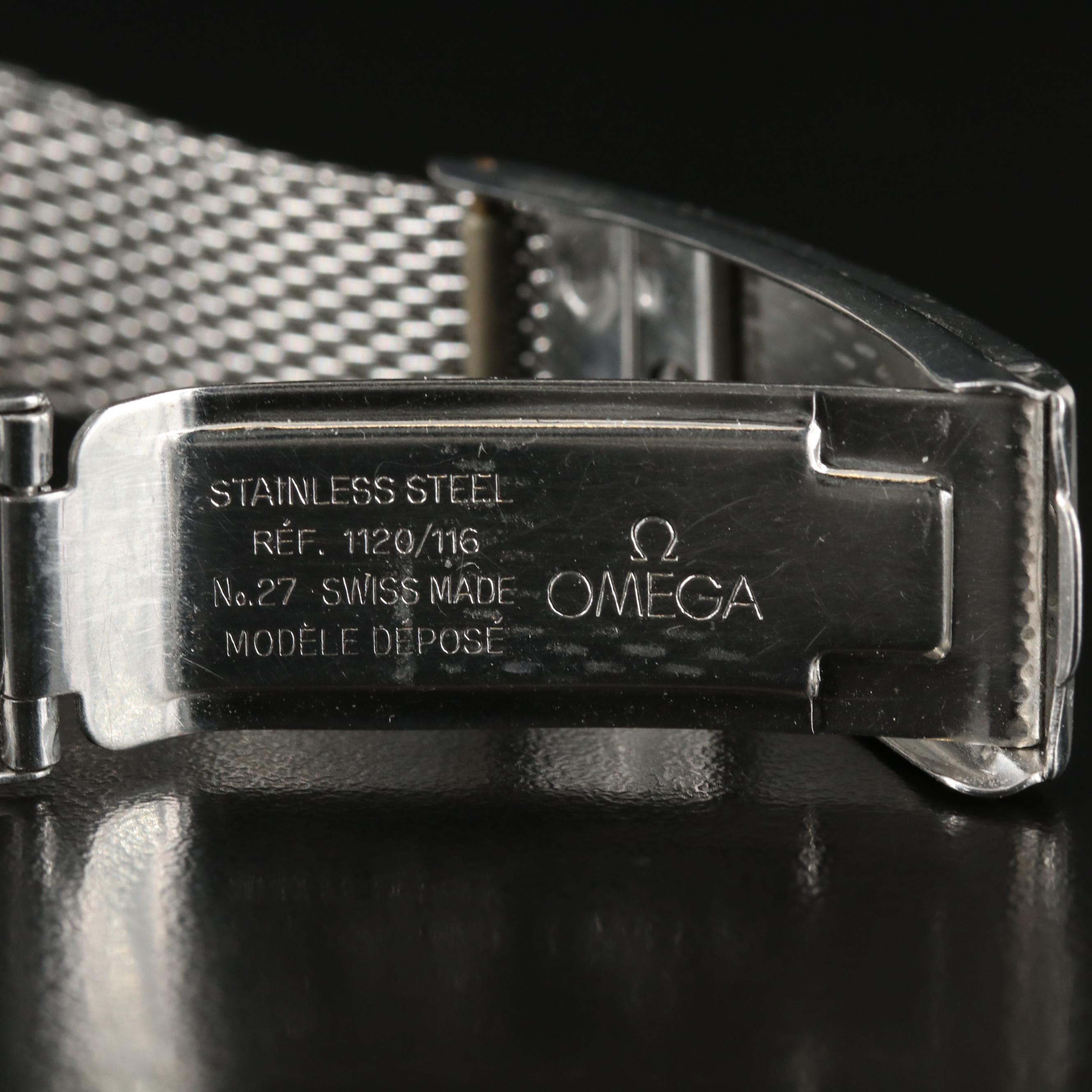 1965 Omega Seamaster Automatic Milanese Bracelet Watch