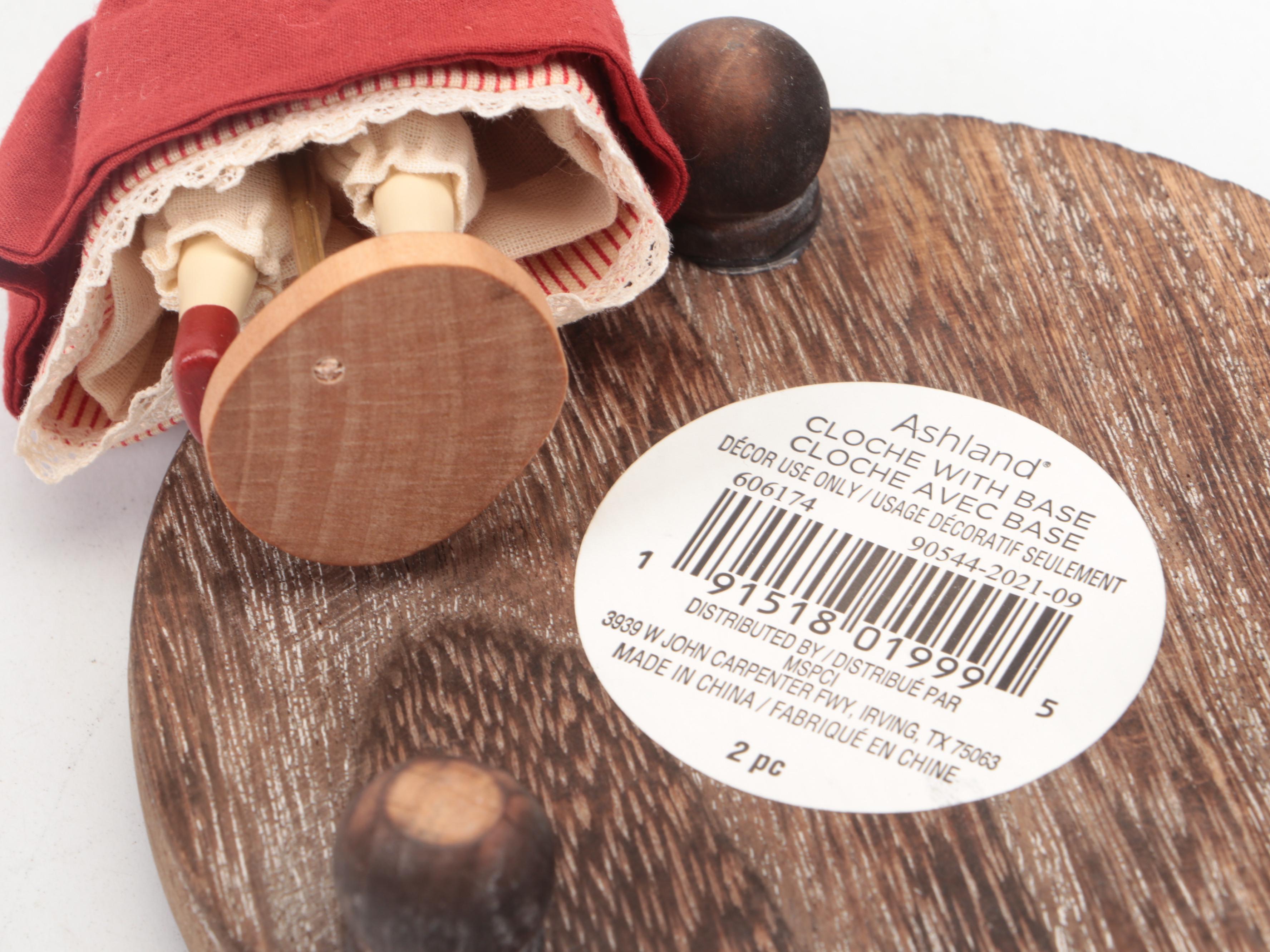 Gail Wilson Desings "Miss Liberty" Wooden Doll with Other Miniatures