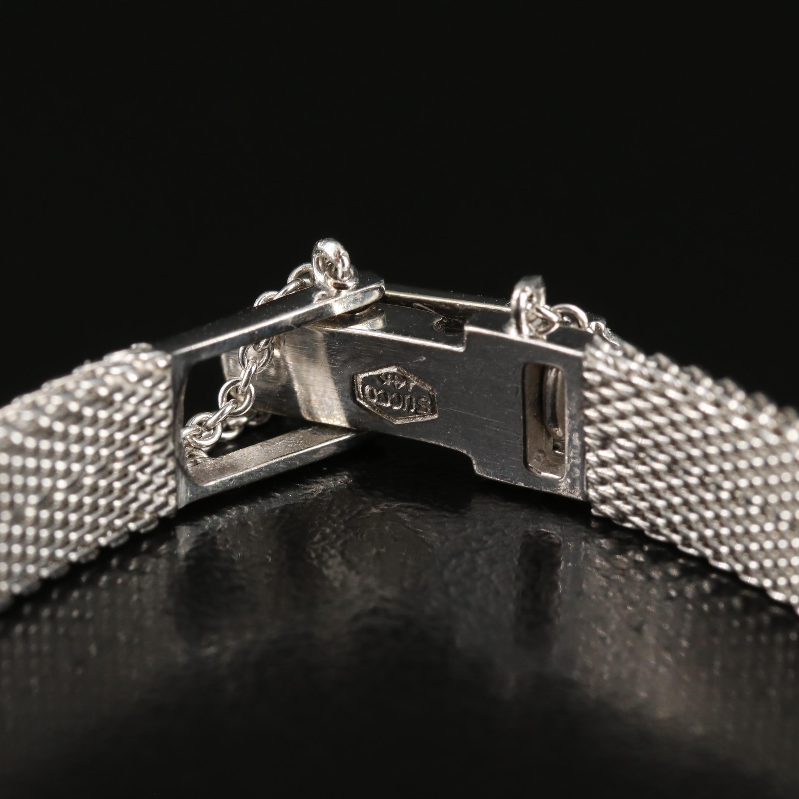 Vintage Platinum Harman Diamond Case and 14K Band Watch