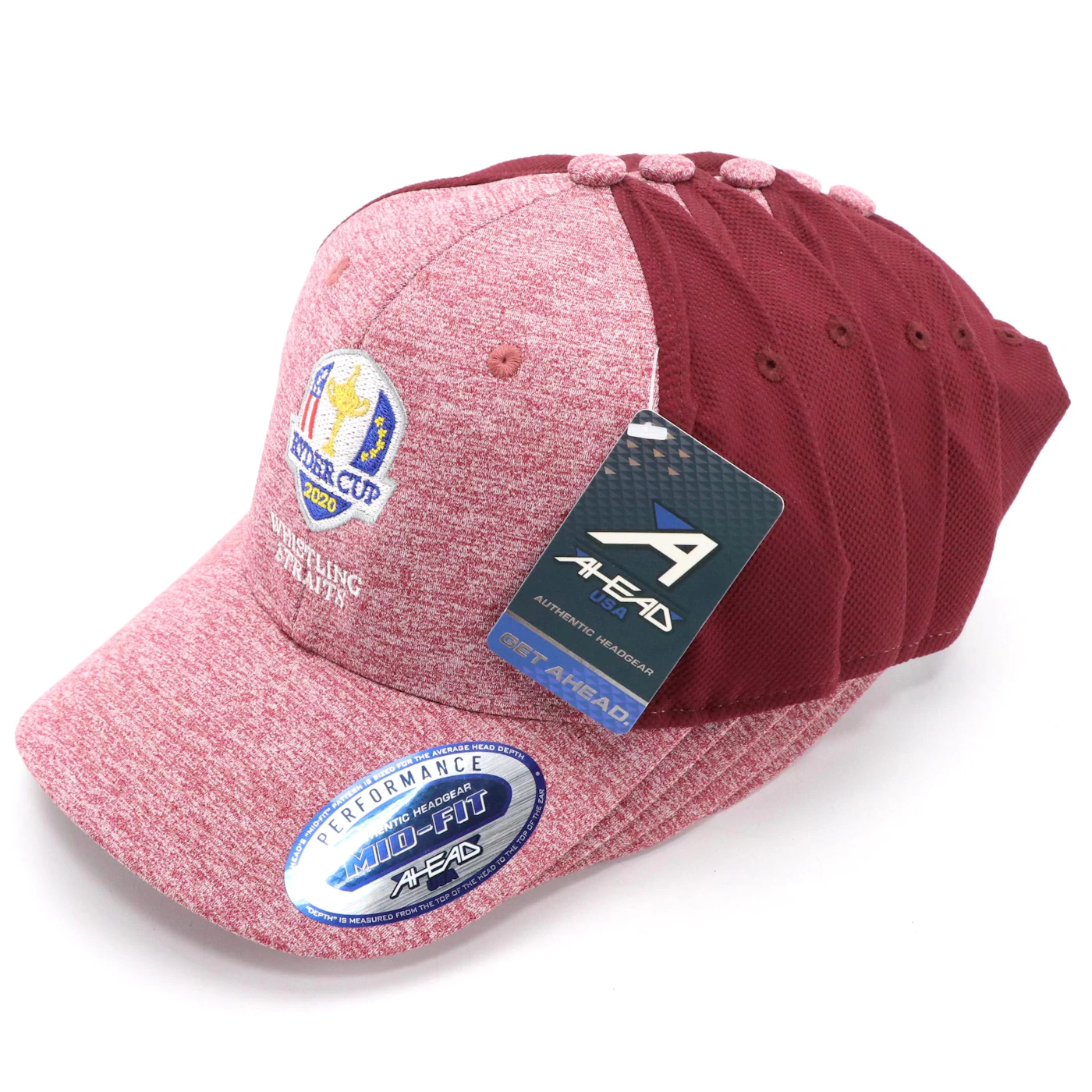 Ahead Performance Mid-Fit Ball Caps with