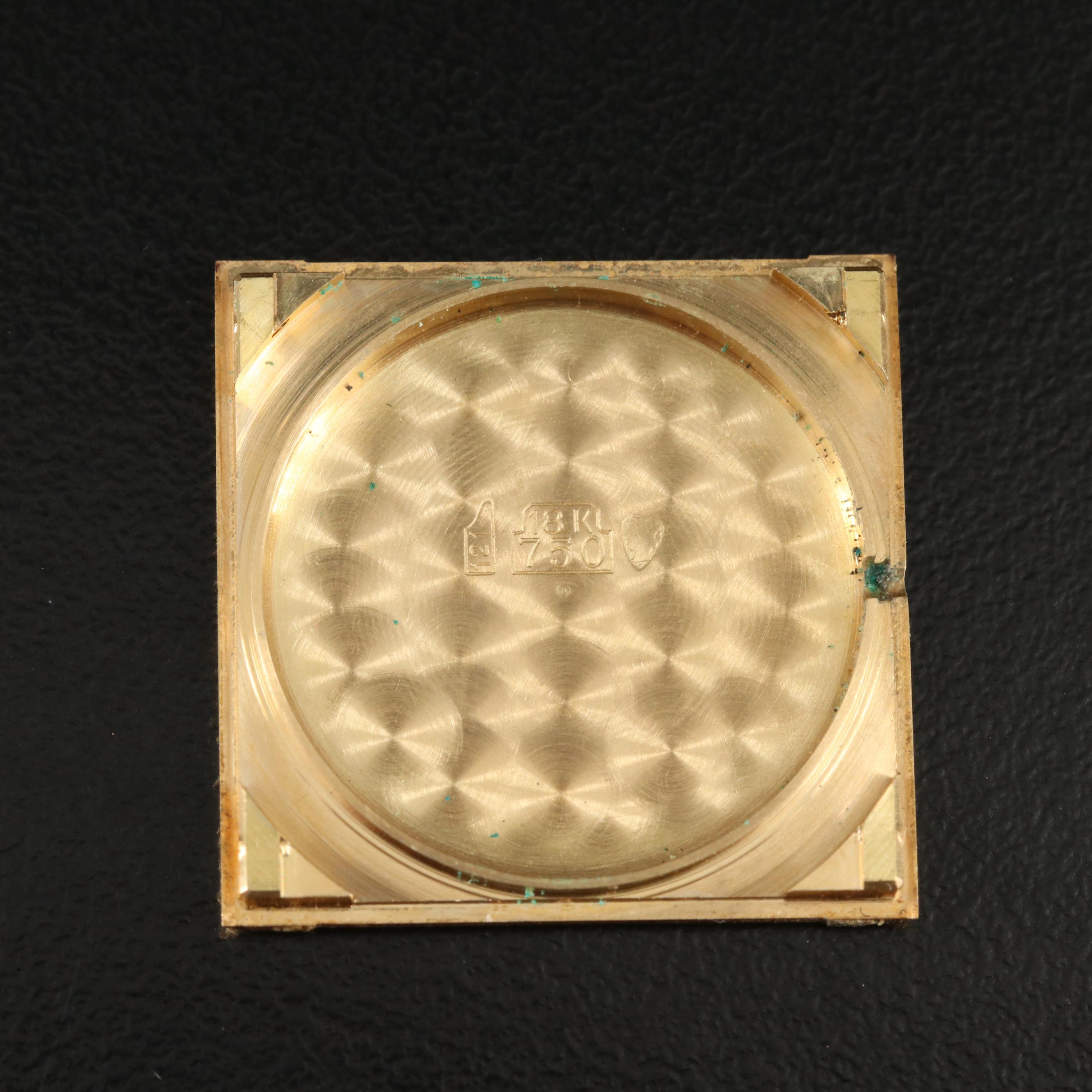 Cartier Tank Mecanique 18K Gold 24MM Watch