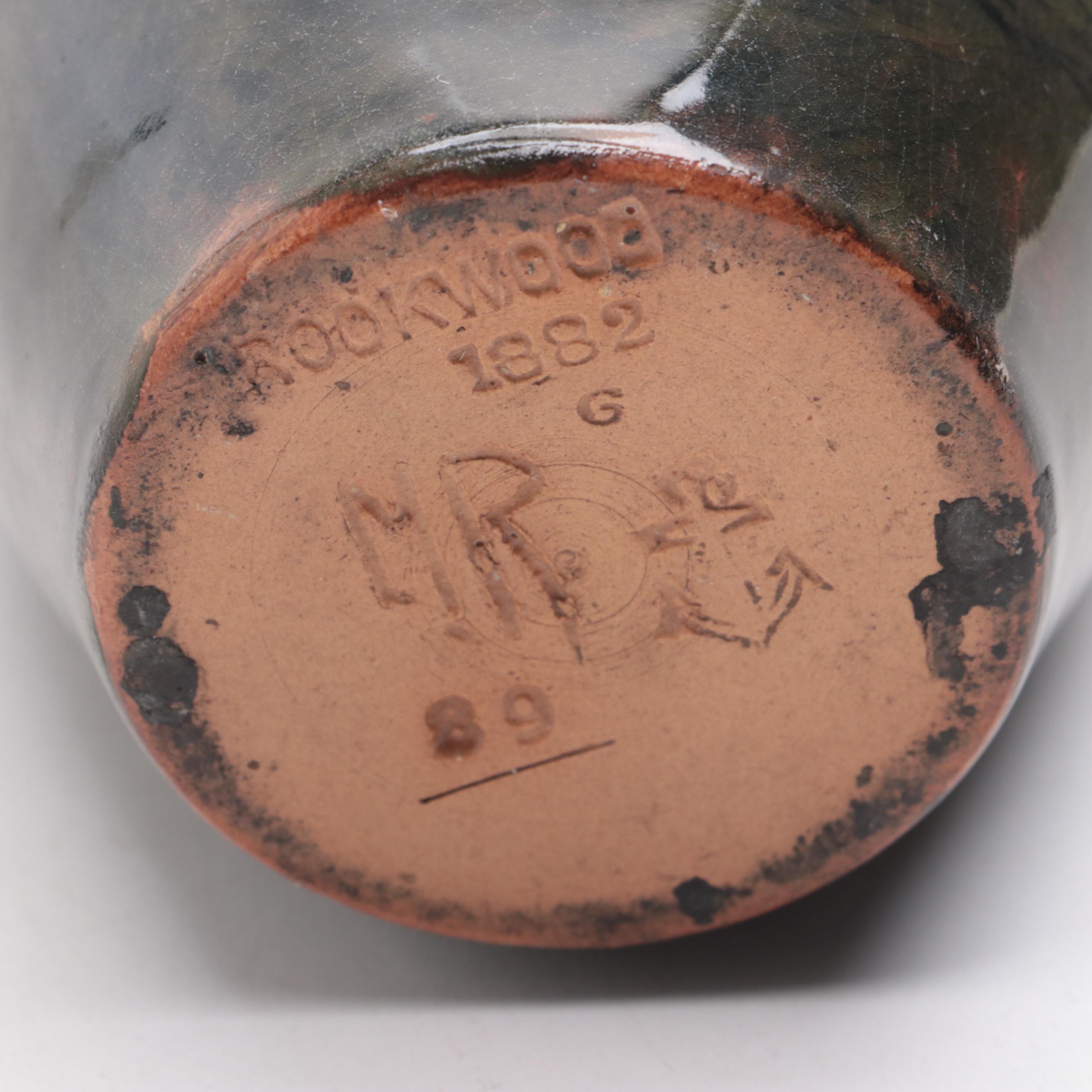 Martin Rettig for Rookwood Pottery Limoges Glaze Japanesque Jug, 1882