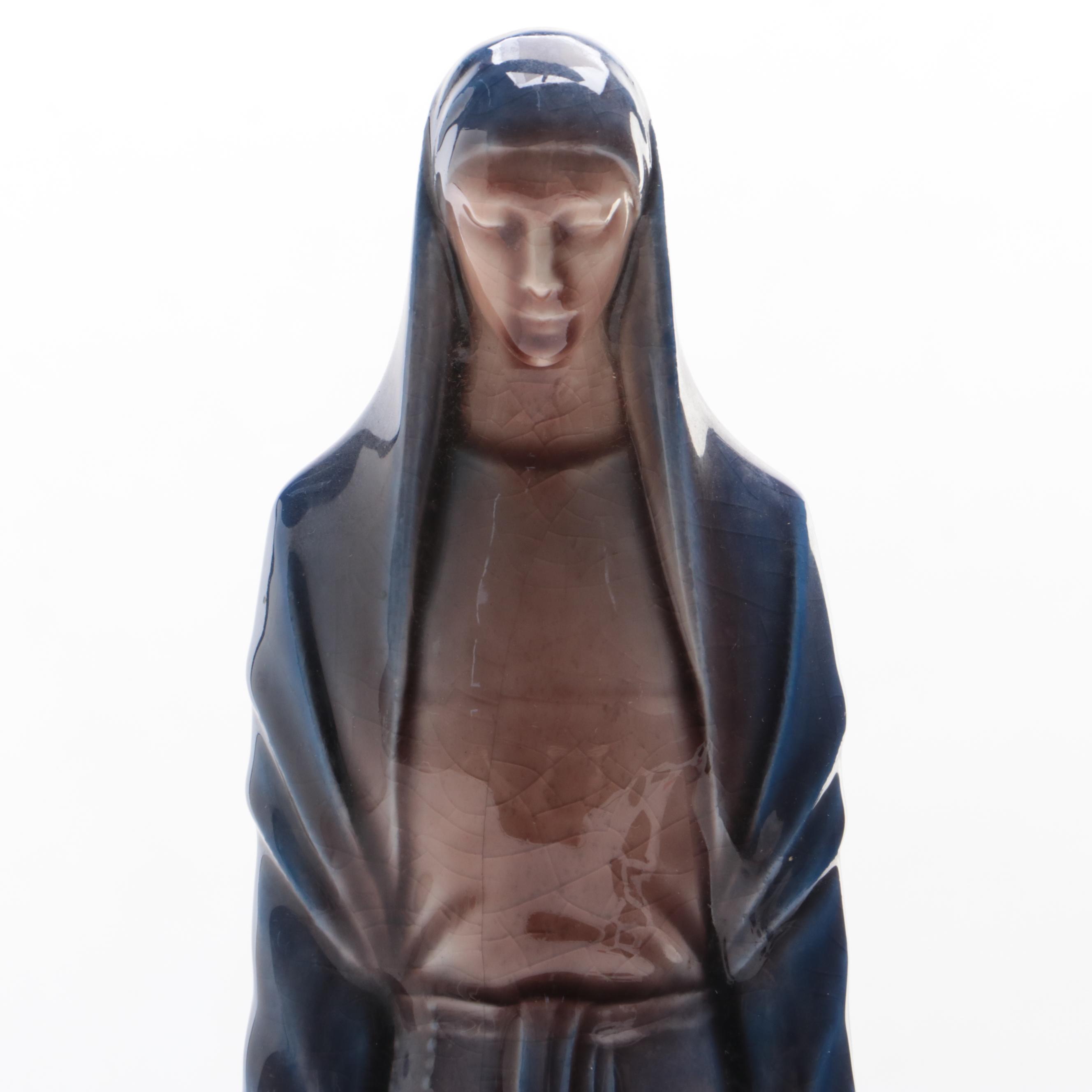 Rookwood Pottery Madonna Figurine, 1944