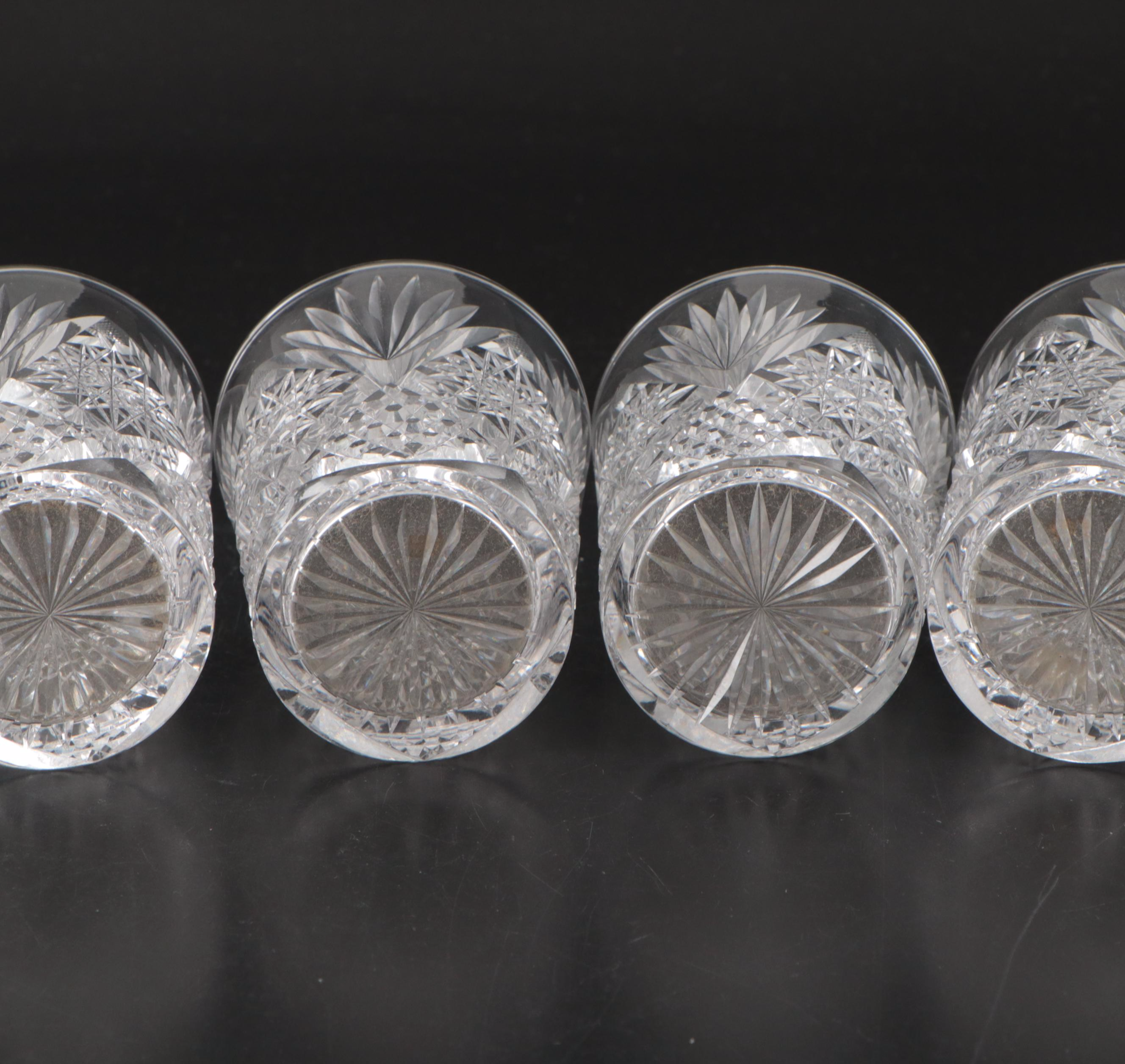 Libbey "New Brilliant" Glass Flat Tumblers