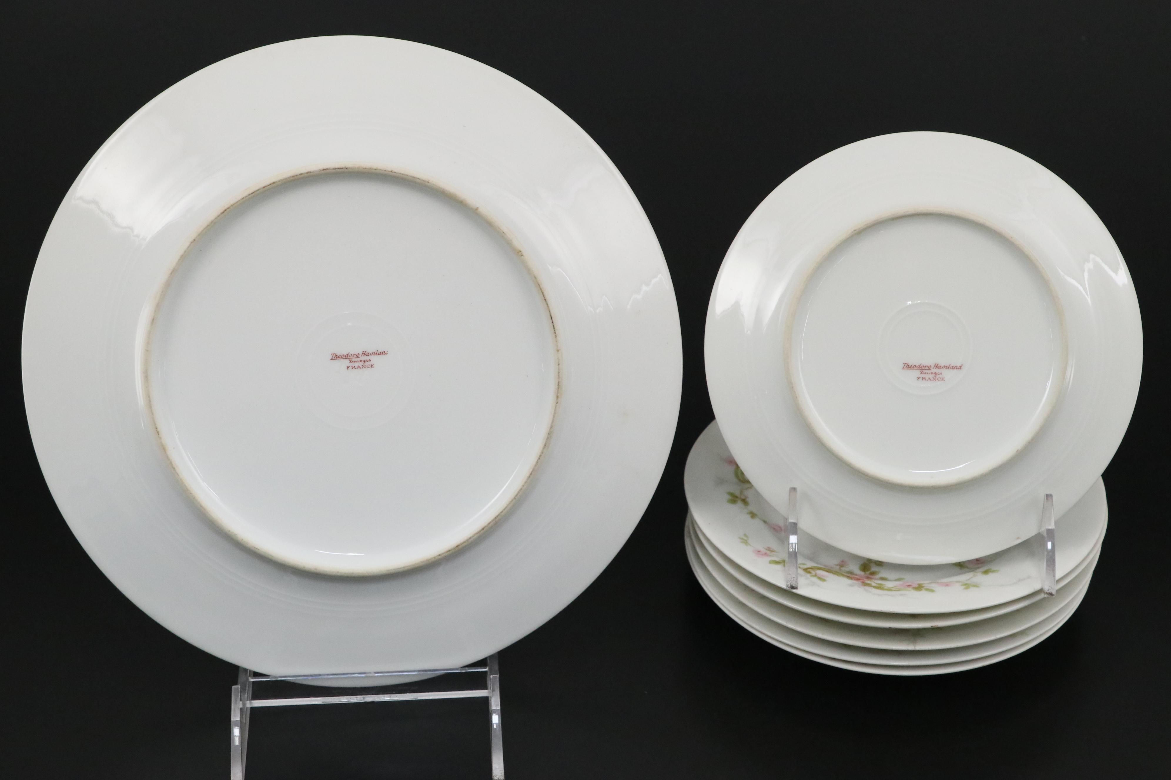 William Guerin & Co. and Other Porcelain Dinnerware, Late 19th/Early 20th C.
