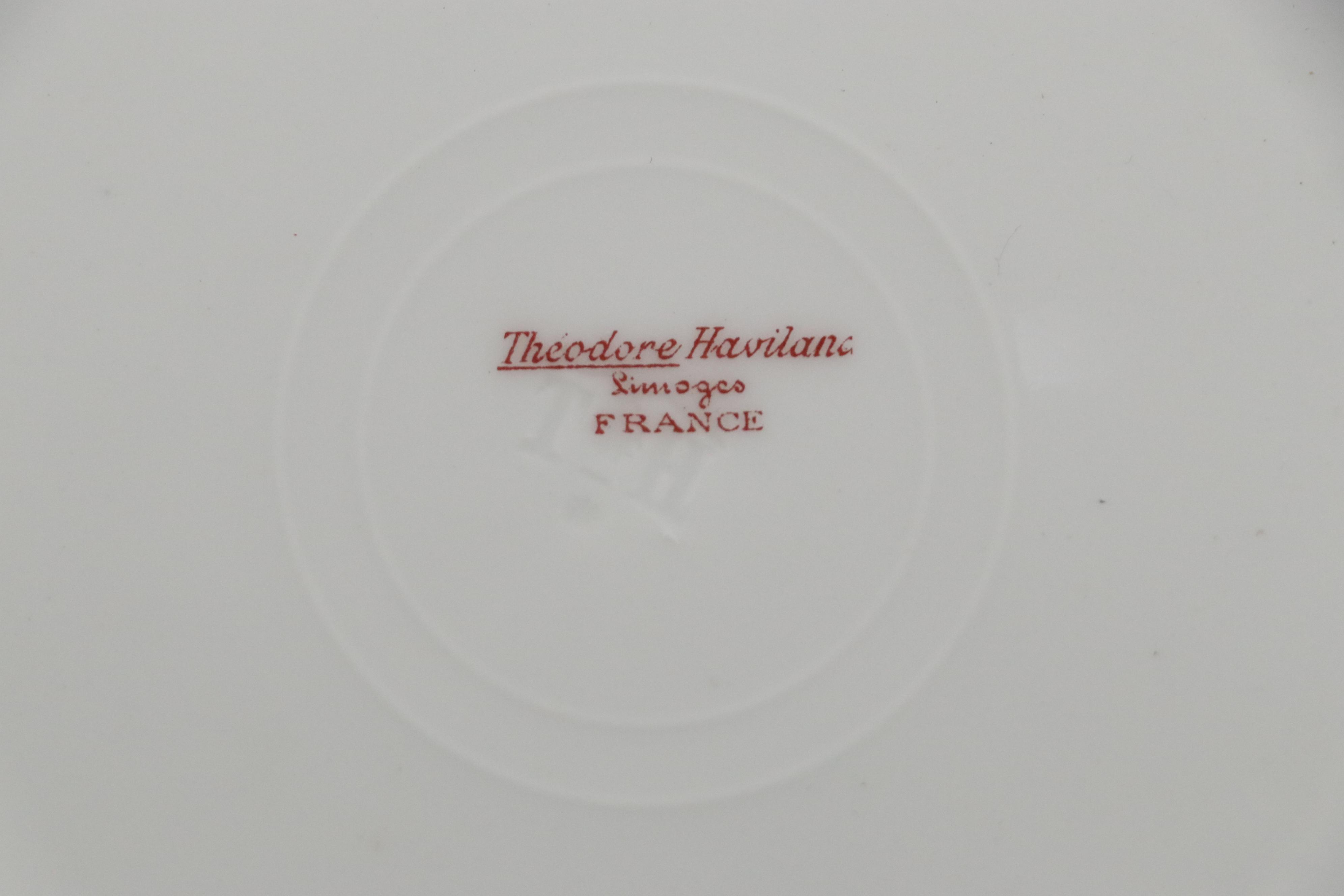 William Guerin & Co. and Other Porcelain Dinnerware, Late 19th/Early 20th C.