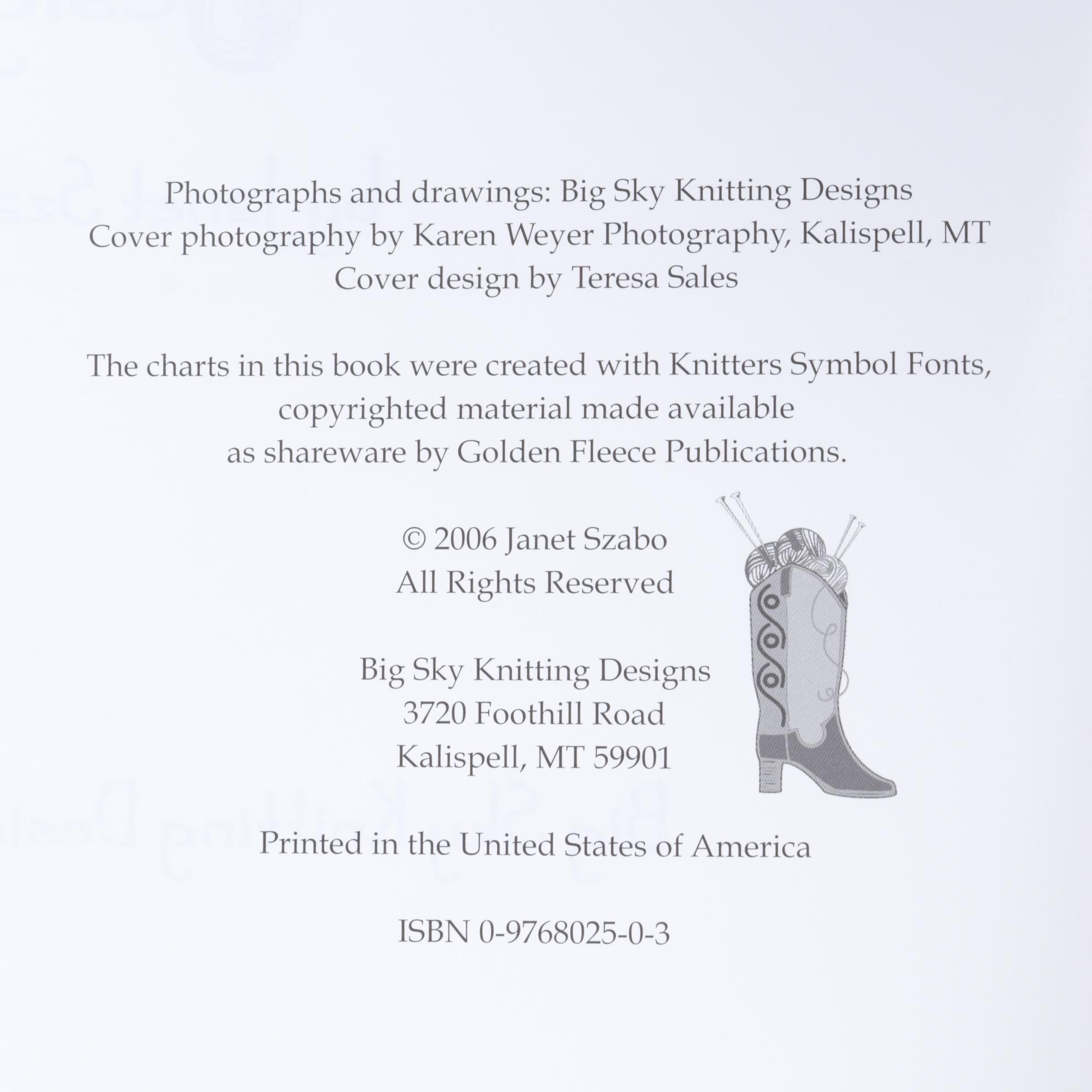 "Viking Patterns for Knitting" by Elsebeth Lavold and Six More Knitting Books