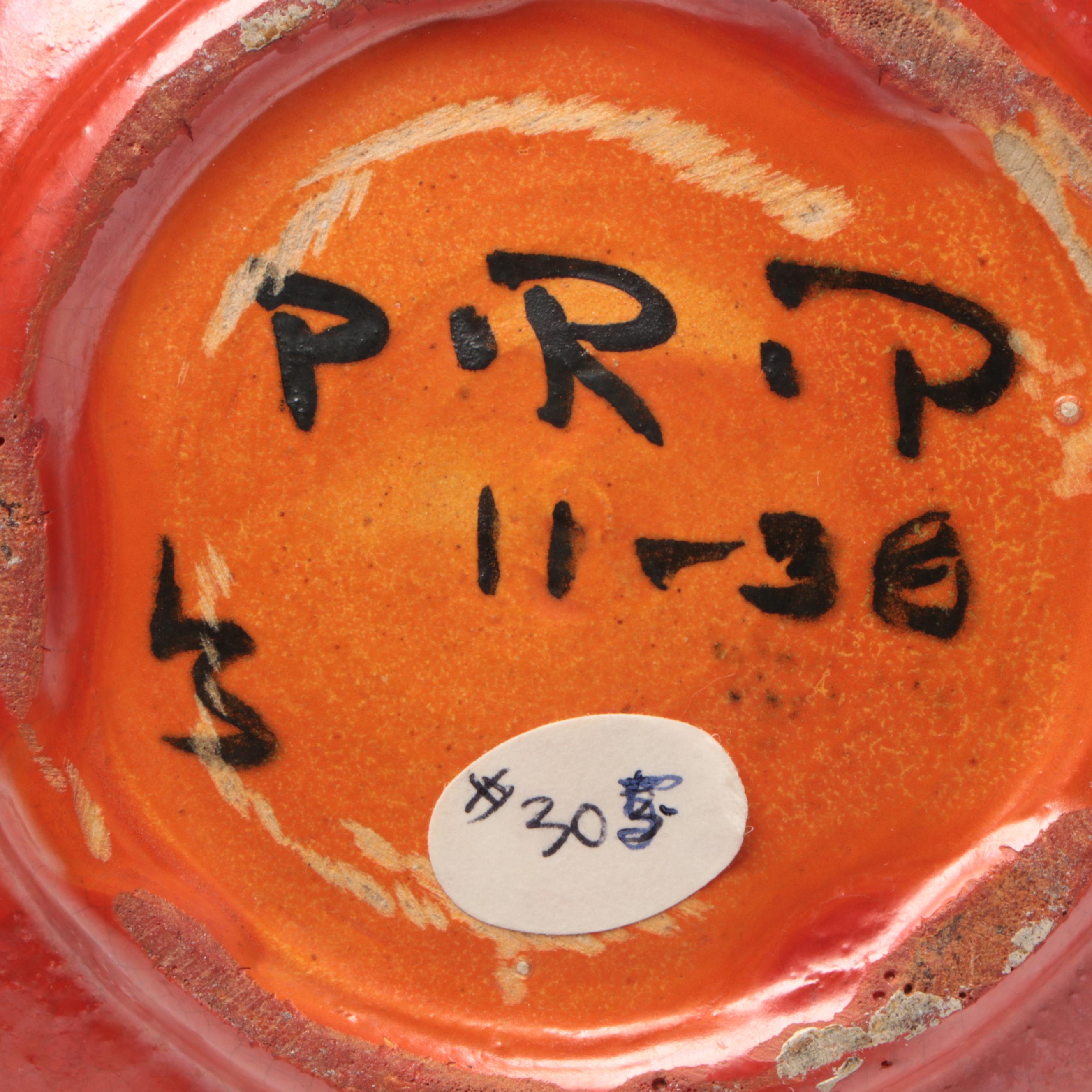 Paul Revere Pottery Earthenware Bulbous Vase, 1938