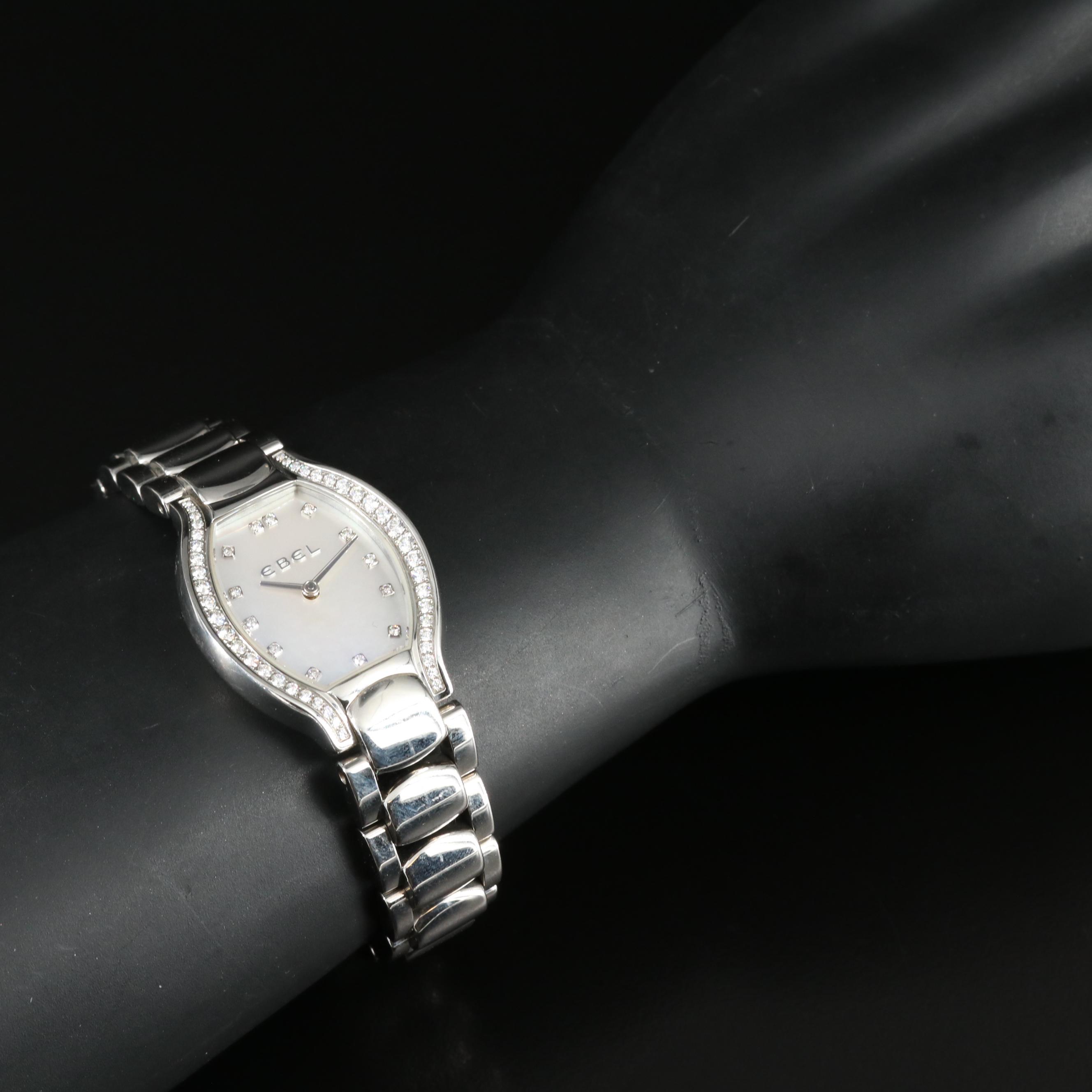 Ebel Beluga Diamond, Mother-of-Pearl Dial and Case Watch