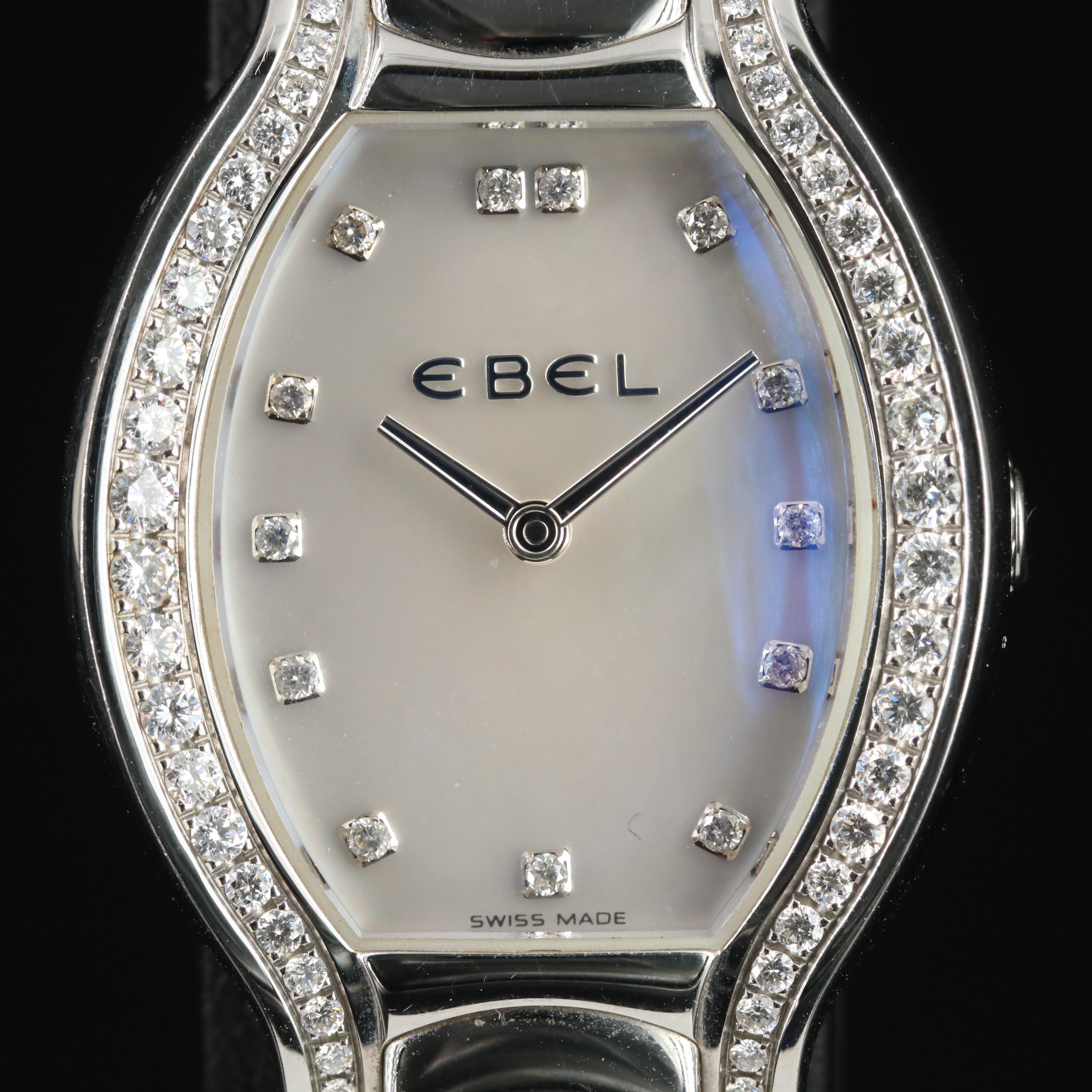 Ebel Beluga Diamond, Mother-of-Pearl Dial and Case Watch
