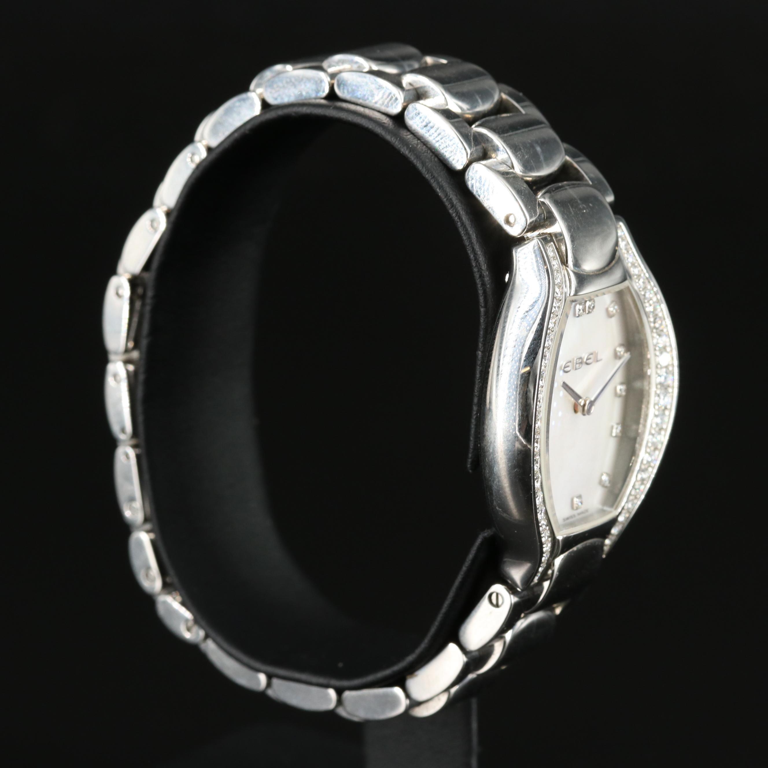 Ebel Beluga Diamond, Mother-of-Pearl Dial and Case Watch