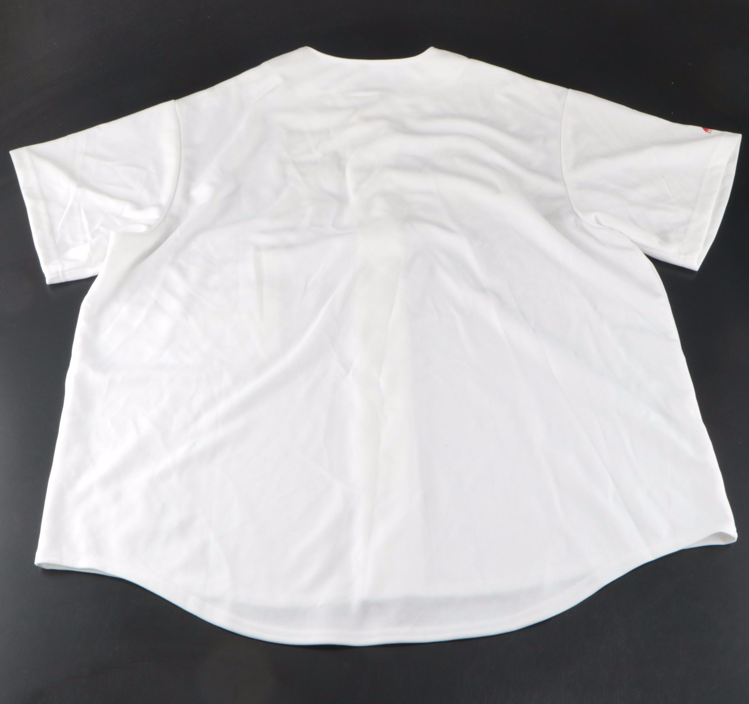 Stan Musial Signed St. Louis Cardinals Majestic Baseball Jersey