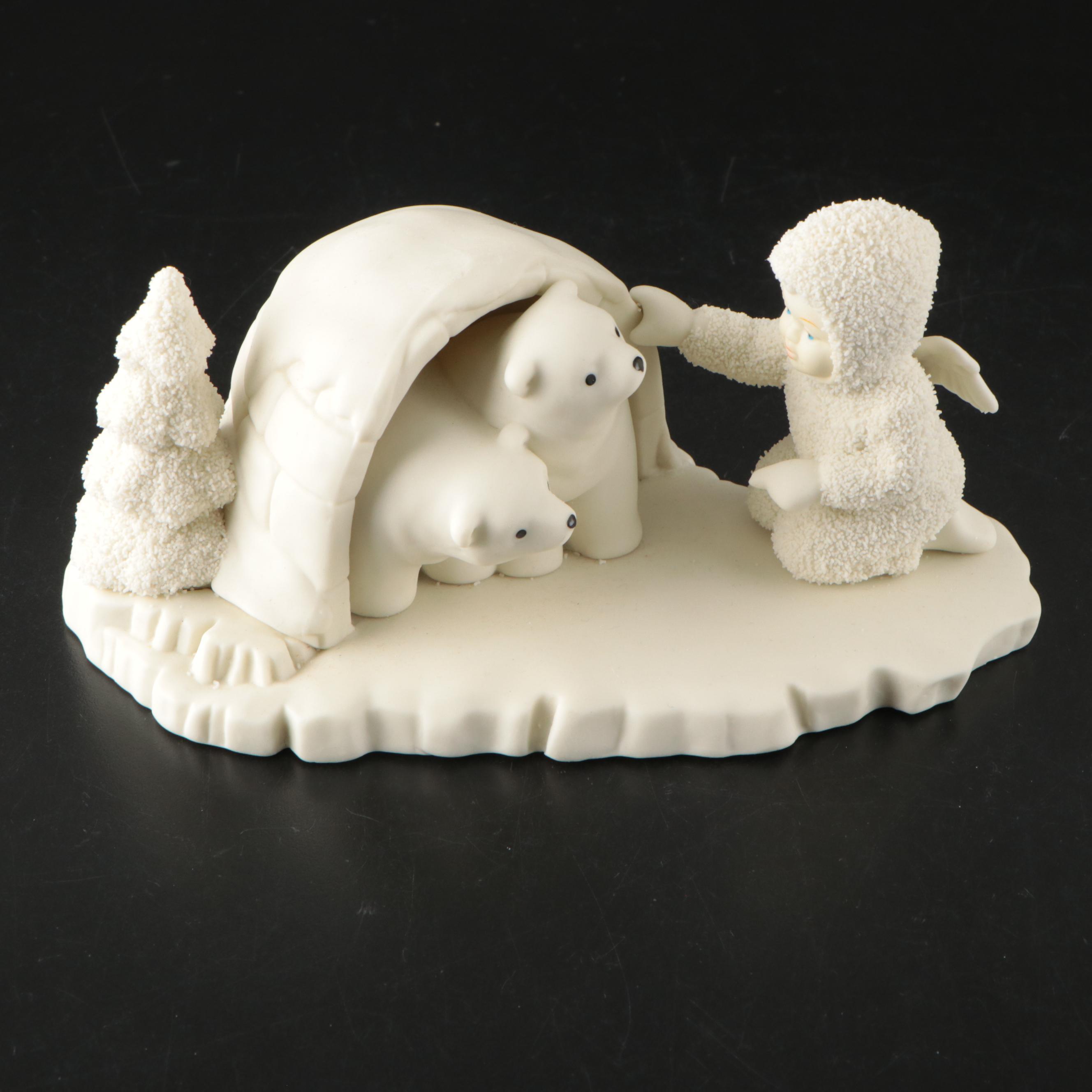 Ltd. Ed. Dept. 56 "Who Are You?" and More Bisque Snowbabies Figurines, 1990-1999