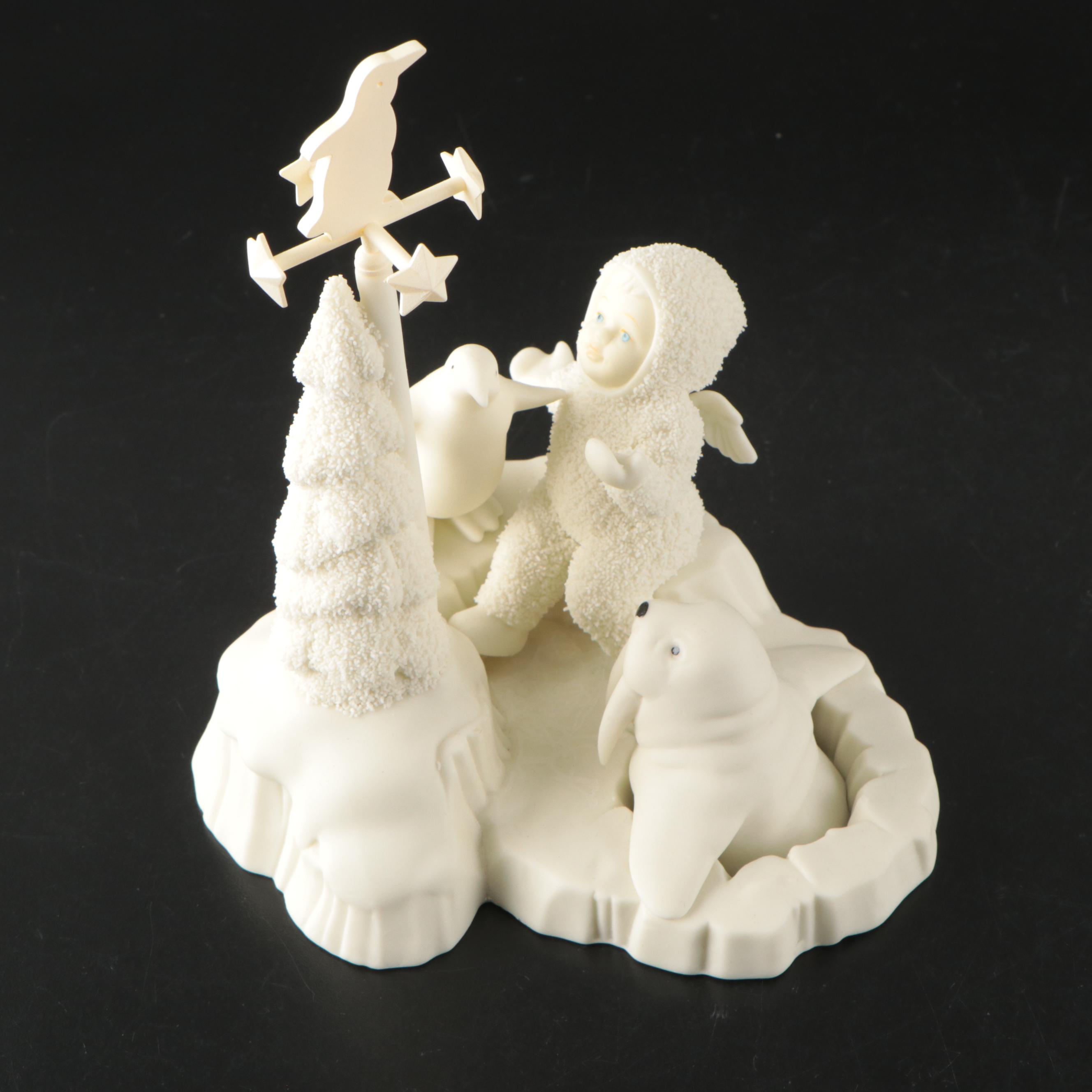 Ltd. Ed. Dept. 56 "Who Are You?" and More Bisque Snowbabies Figurines, 1990-1999