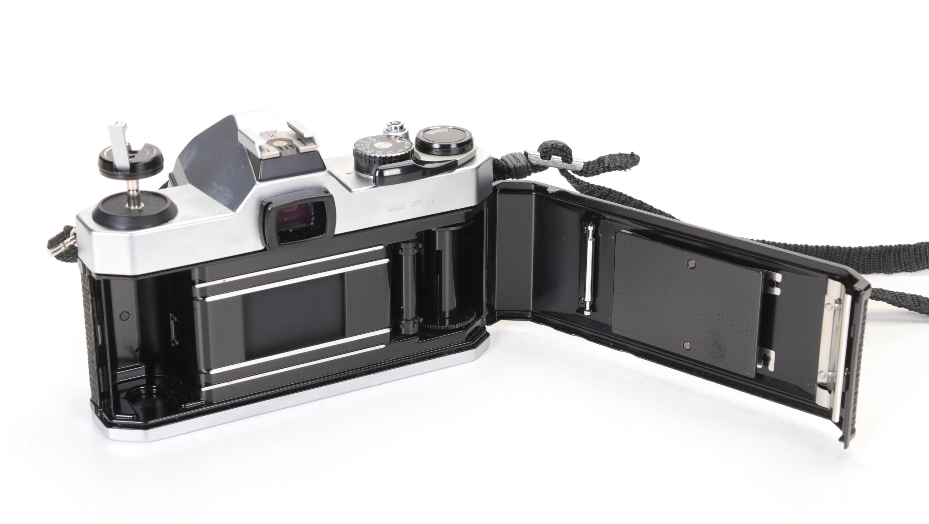 Asahi Pentax K1000 Film Camera with Lens and Camera Bag, 1976