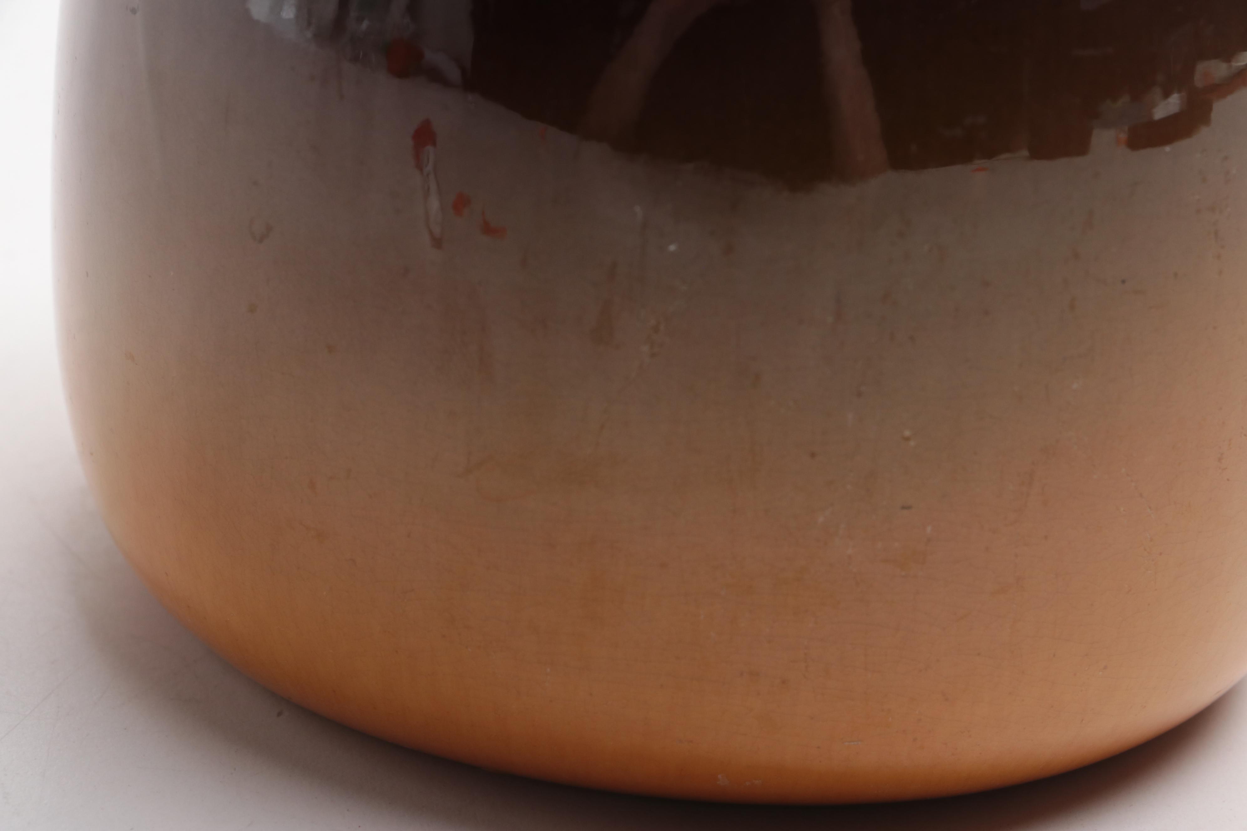 Lenore Asbury for Rookwood Pottery Standard Glaze Whiskey Jug, 1899