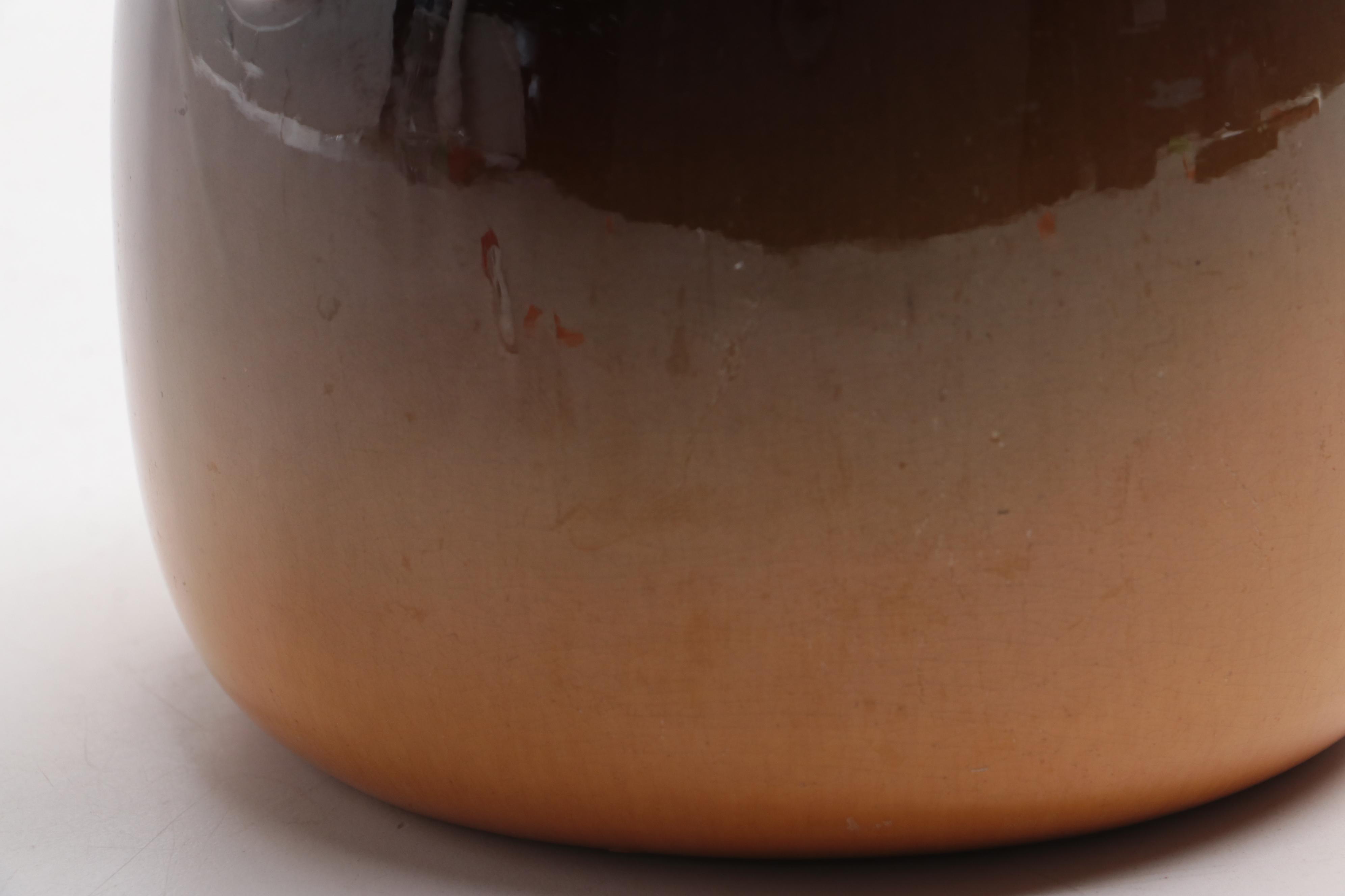 Lenore Asbury for Rookwood Pottery Standard Glaze Whiskey Jug, 1899