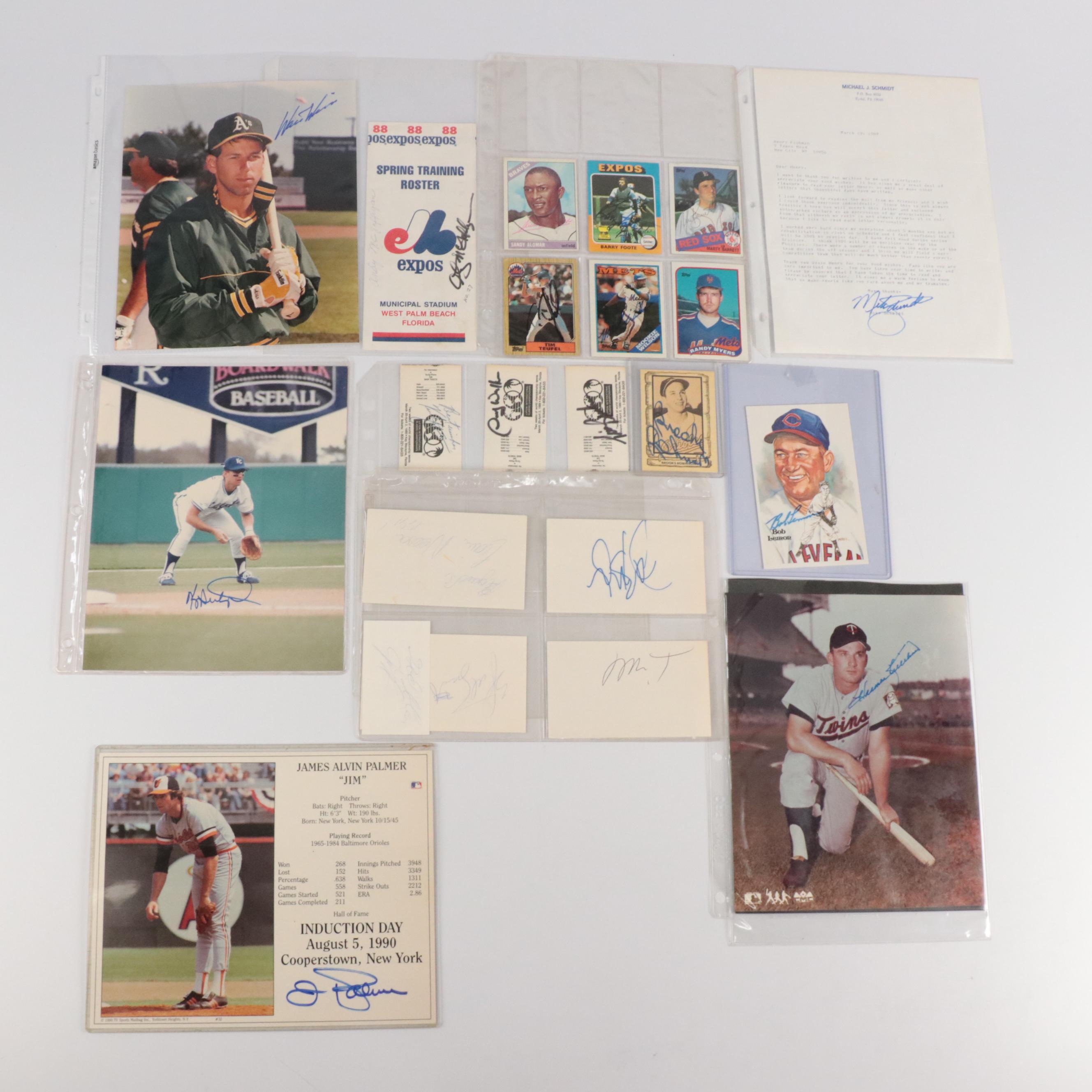 Jim Palmer, Harmon Killebrew and Other Signed Prints with More