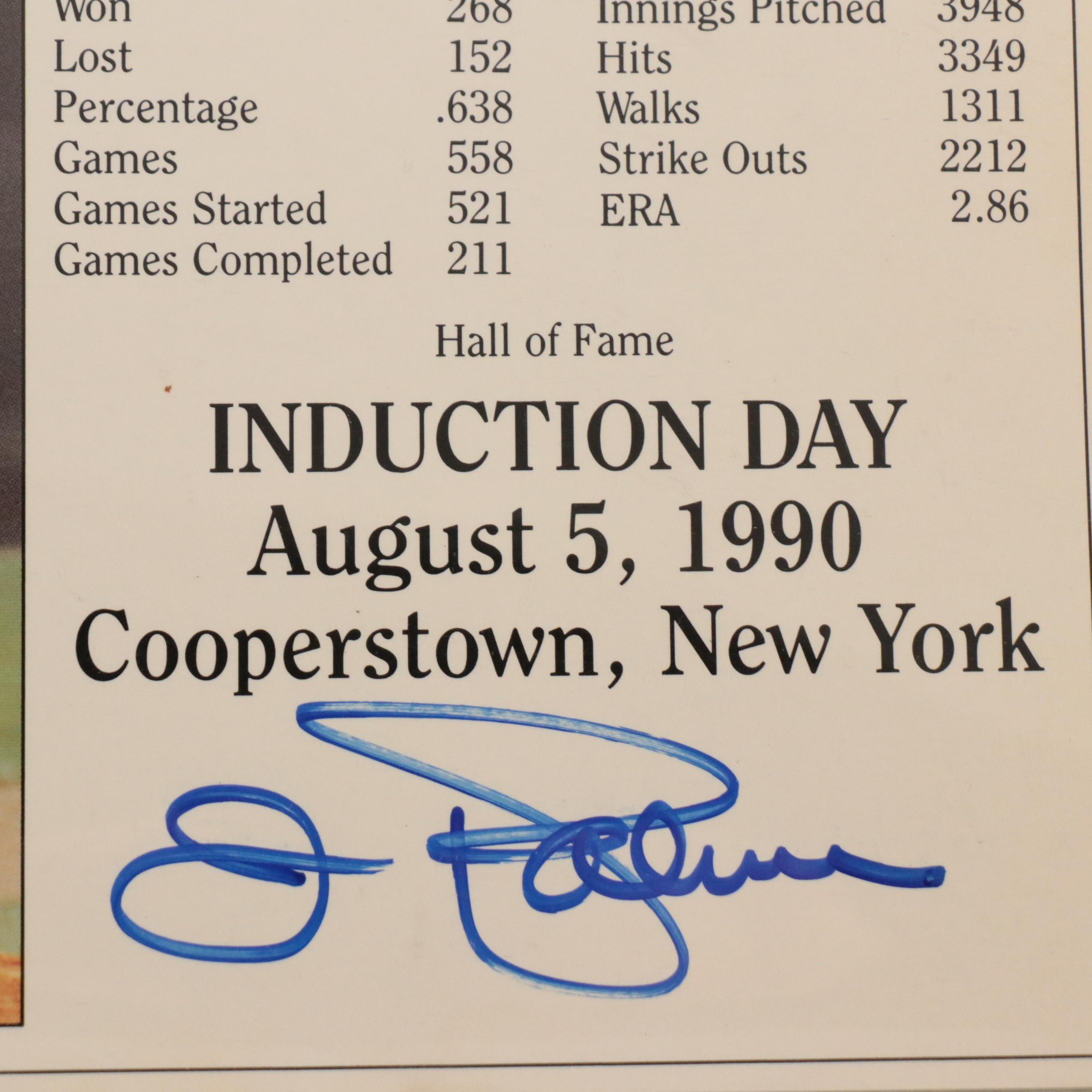 Jim Palmer, Harmon Killebrew and Other Signed Prints with More