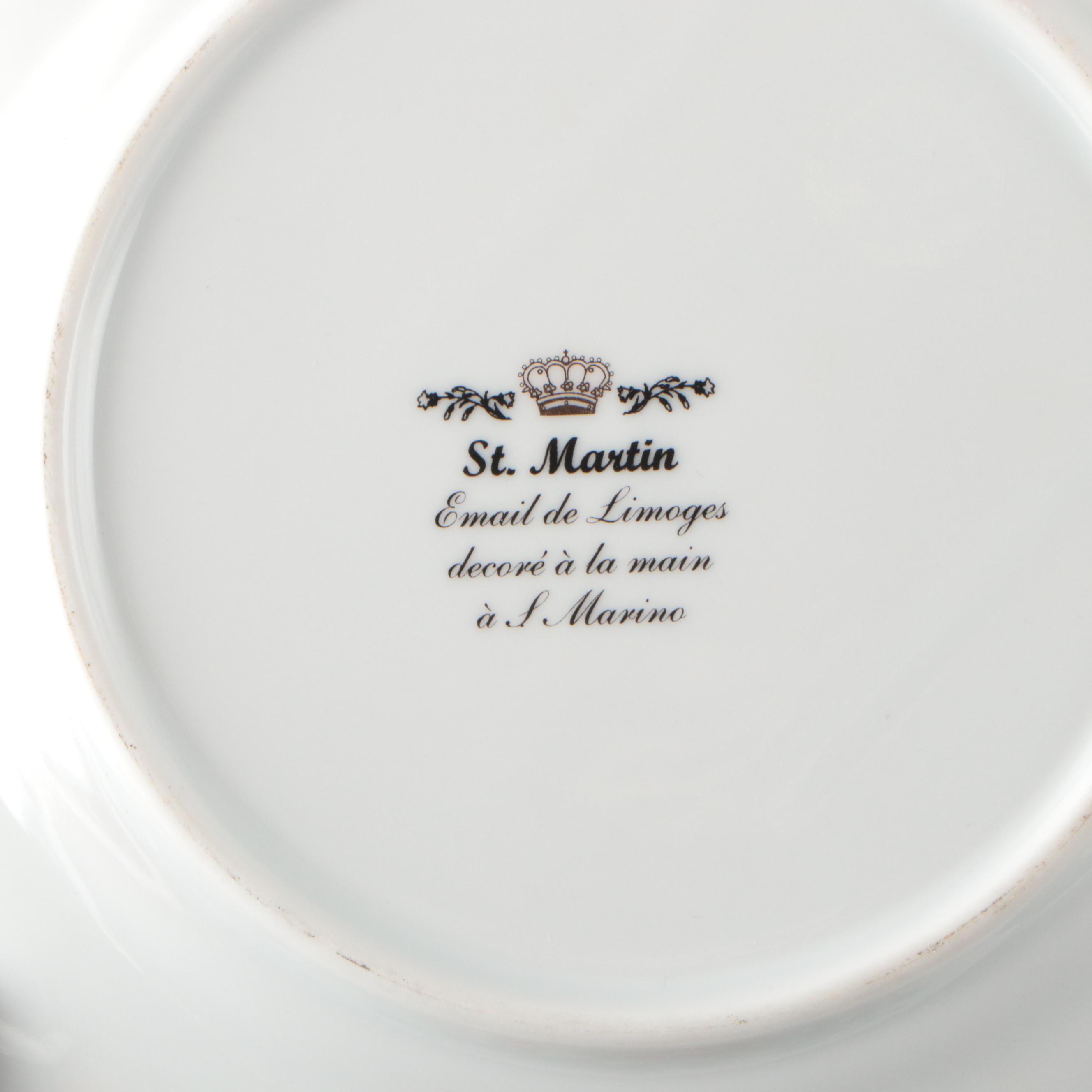 Franconia-Krautheim "Edelweiss" Porcelain Salad Plates and More Porcelain Dishes