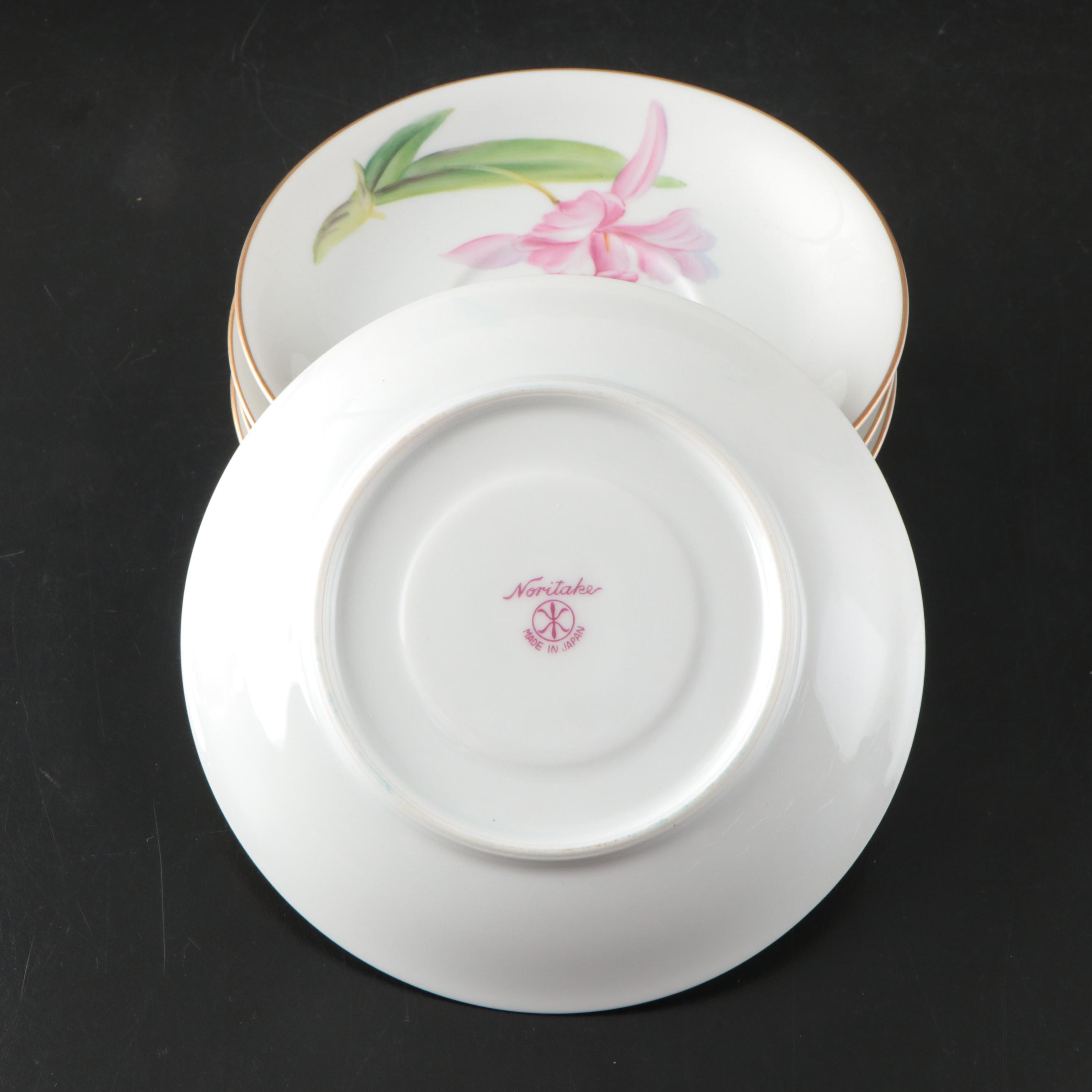 Franconia-Krautheim "Edelweiss" Porcelain Salad Plates and More Porcelain Dishes