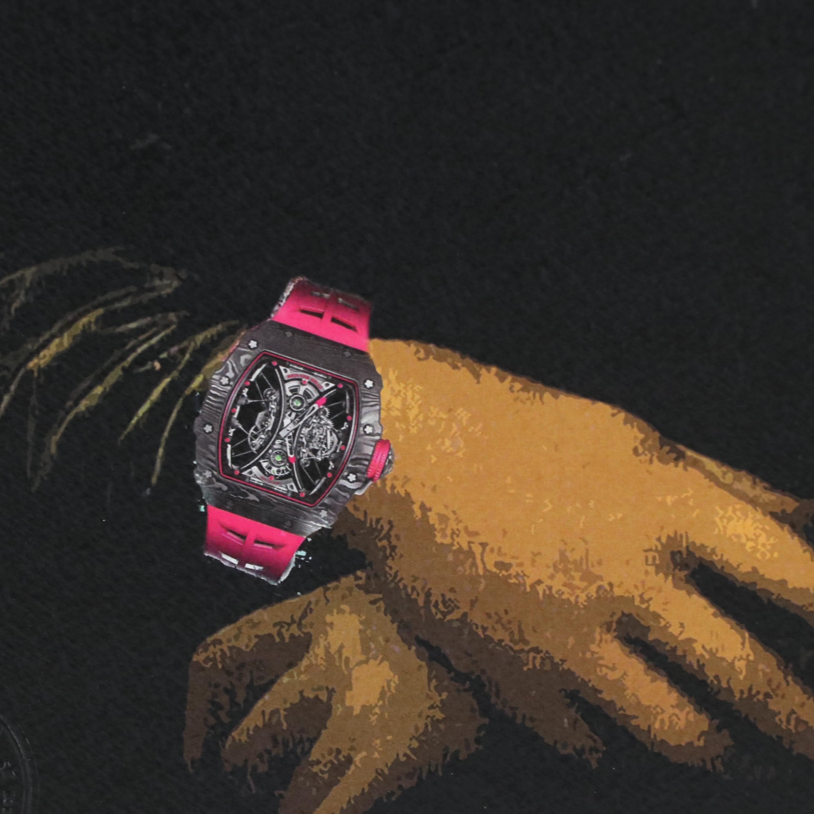 Death NYC Pop Art Graphic Print of Mona Lisa x Richard Mille Watch,  and More