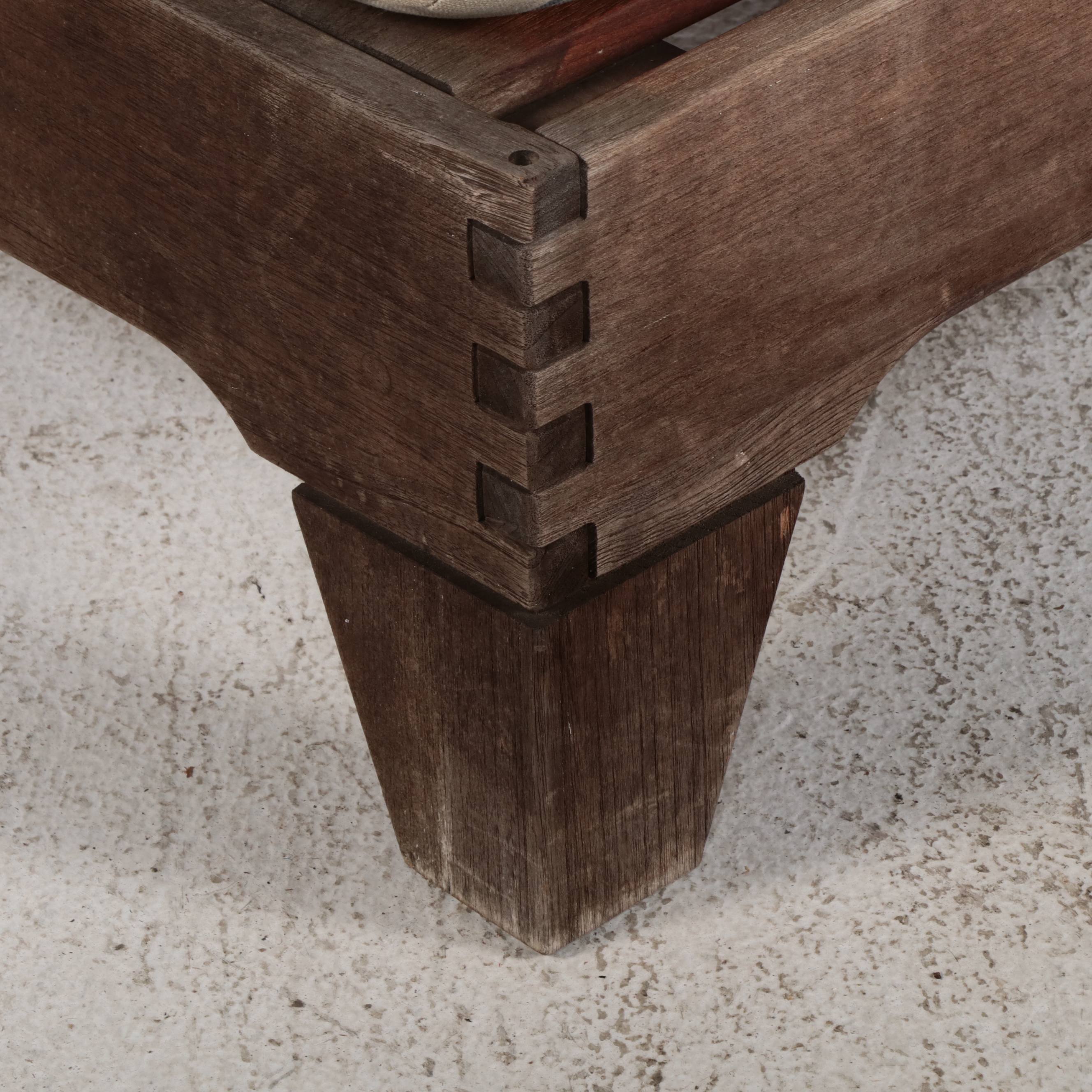 Smith & Hawken Six-Piece Teak Patio Lounge Seating