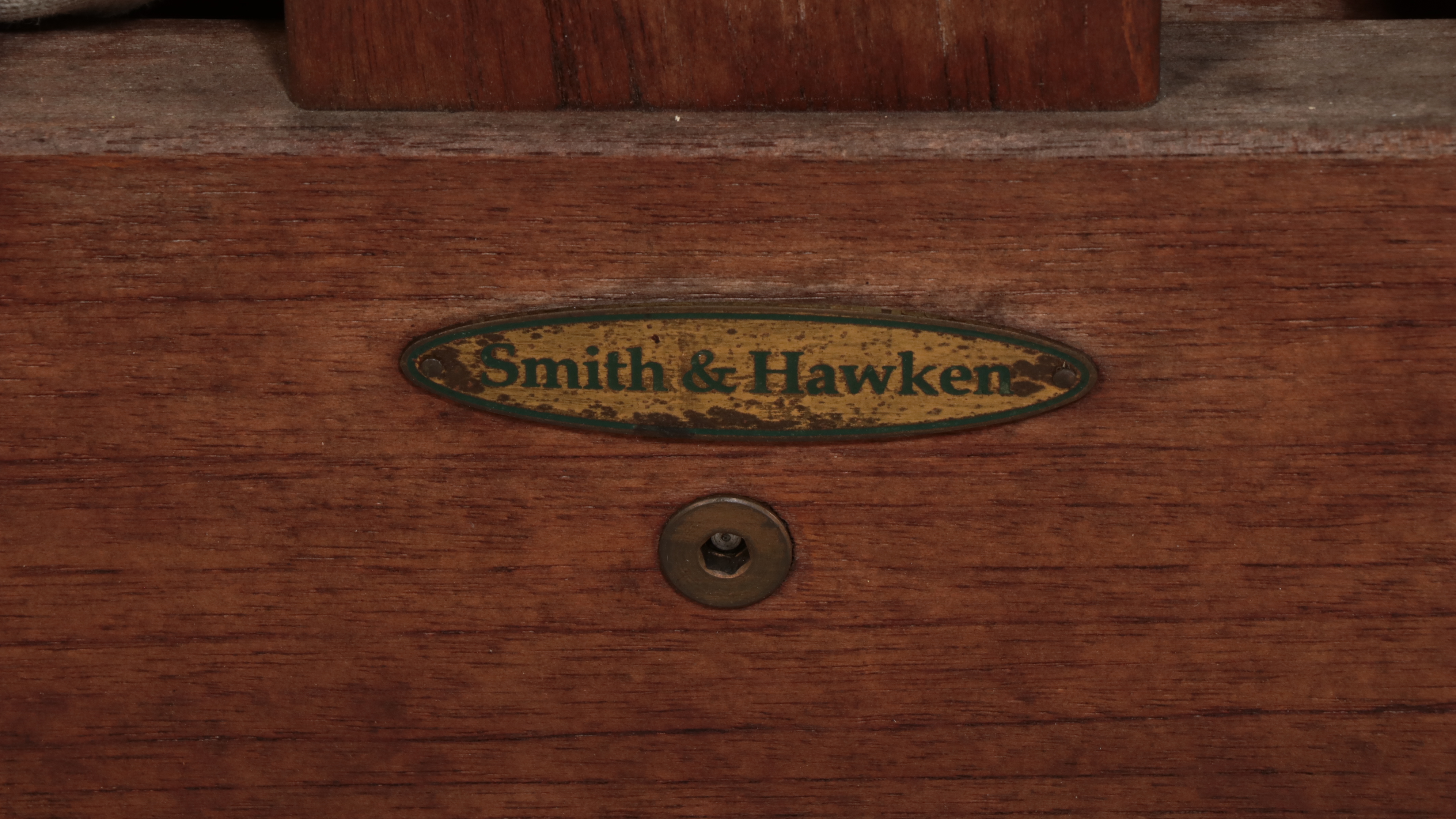 Smith & Hawken Six-Piece Teak Patio Lounge Seating