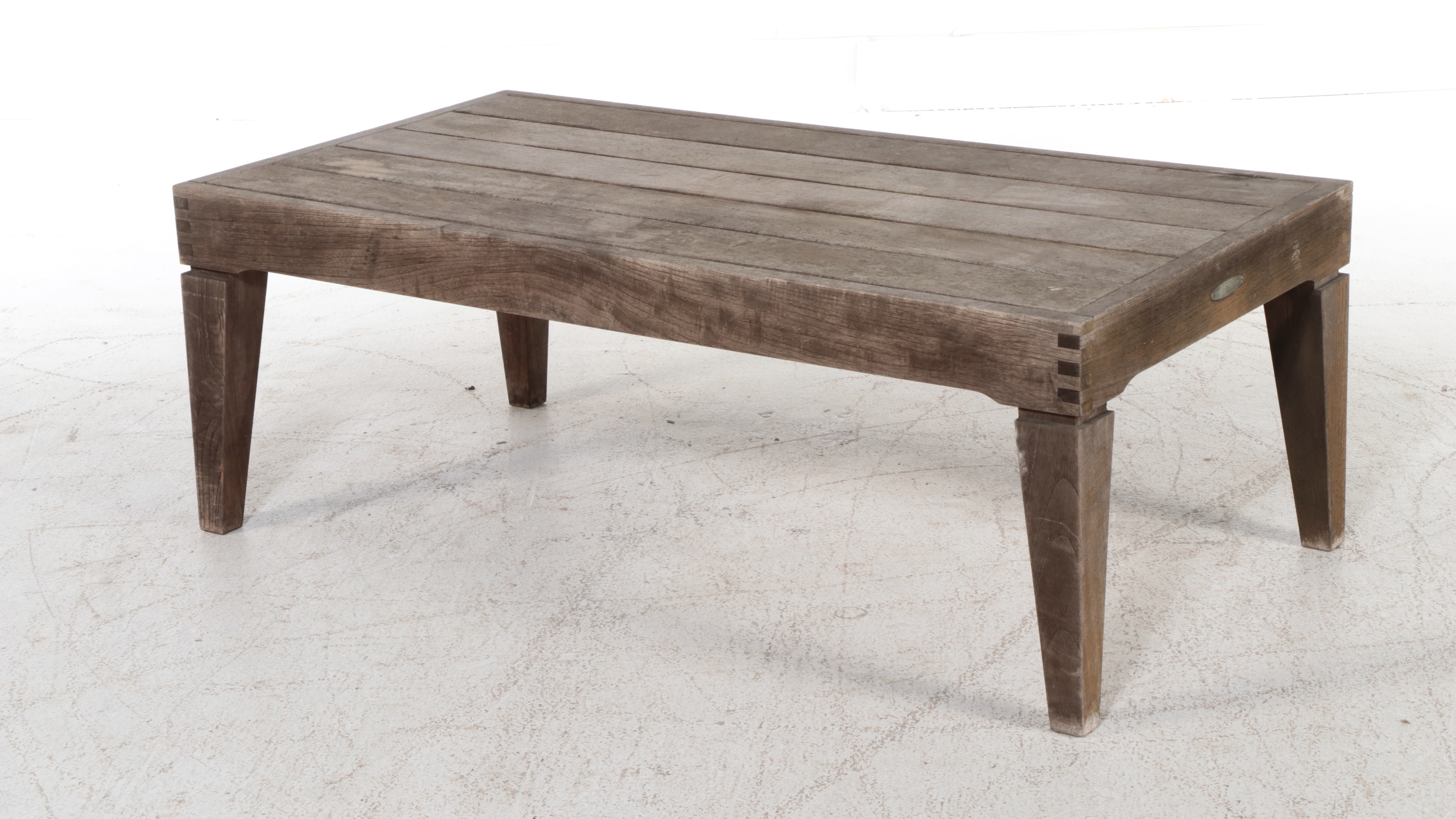 Smith & Hawken Six-Piece Teak Patio Lounge Seating